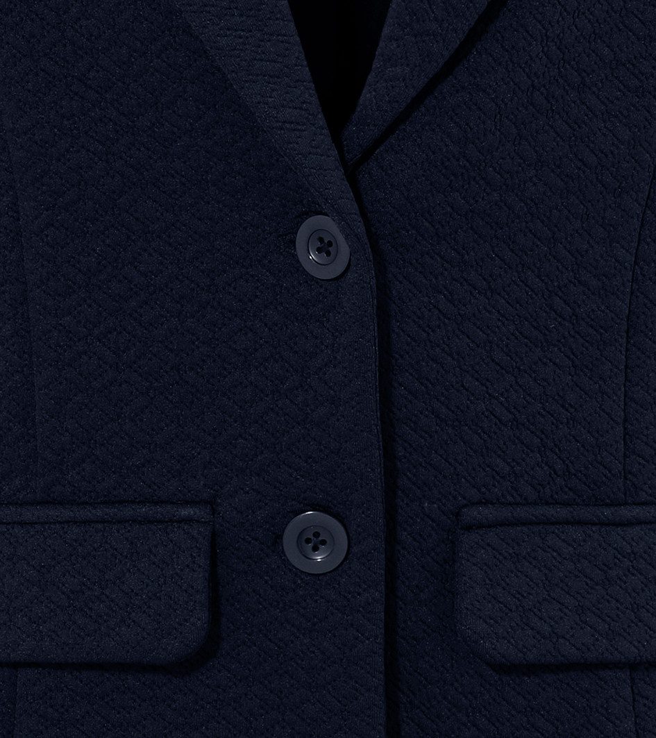 Aniston SELECTED Jerseyblazer met structuurmotief