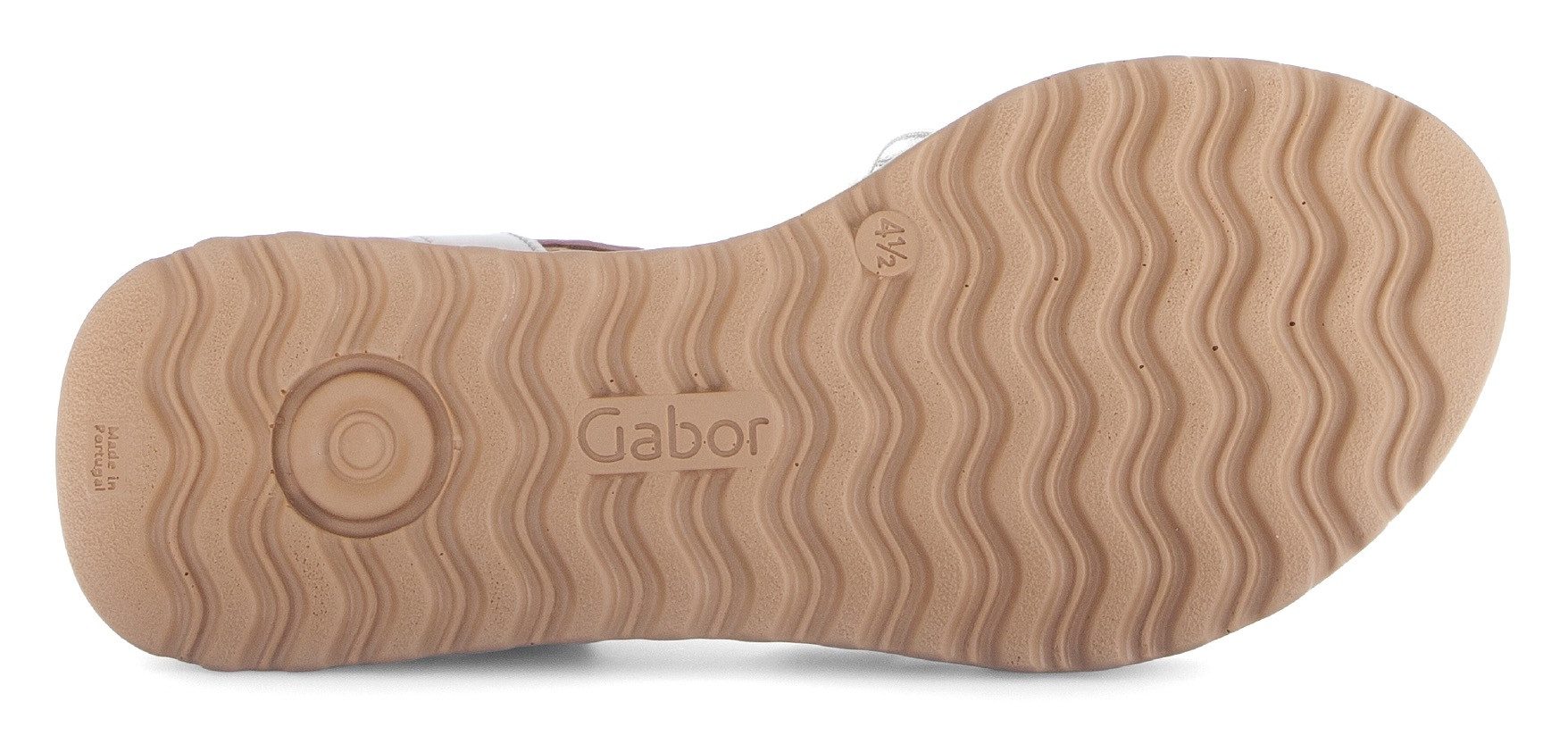 Gabor Sleehaksandaaltjes Florence , riemchensandaal, zomerschoen, comfort-schoen in breedte g (=breed)