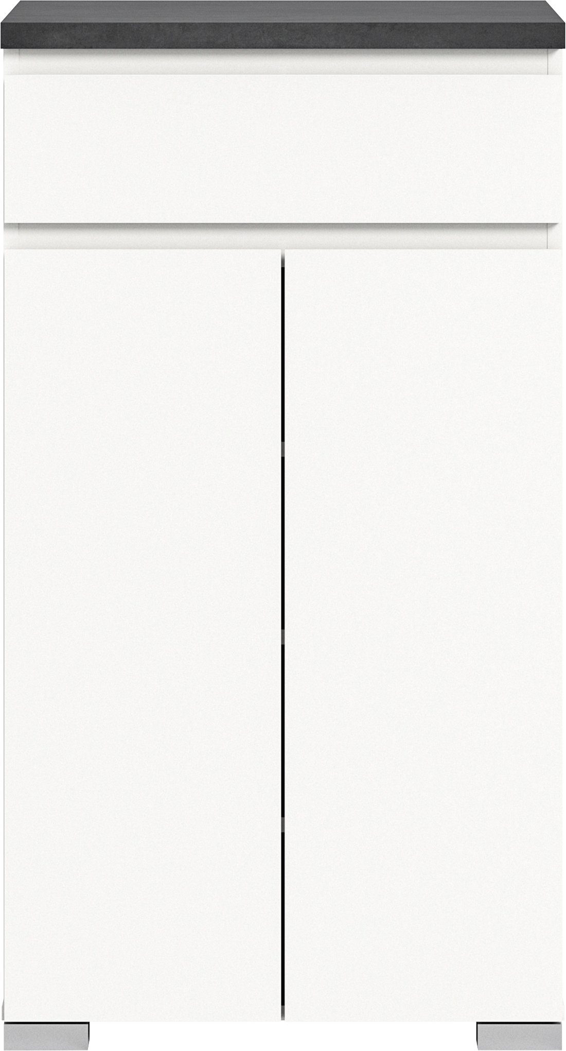 INOSIGN Schoenenkast Skoskap, Diepte 40 cm, 2 Deuren, 1 Lade, 4 Vakken, 3 Planken Plaats voor ca. 12 paar schoenen, commode, schoenenkast, schoenenrek