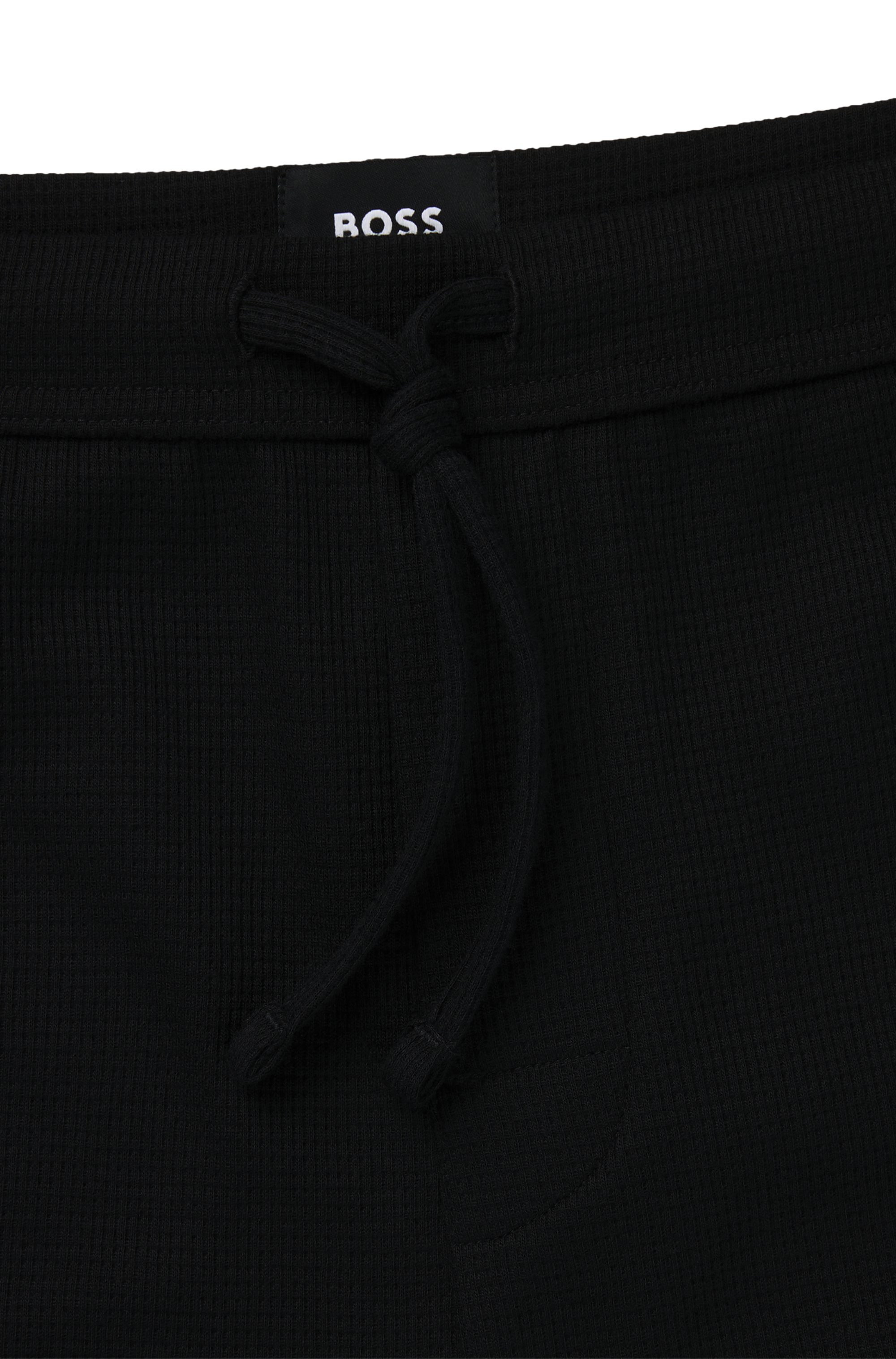 BOSS Pyjamabroek Waffle Pants
