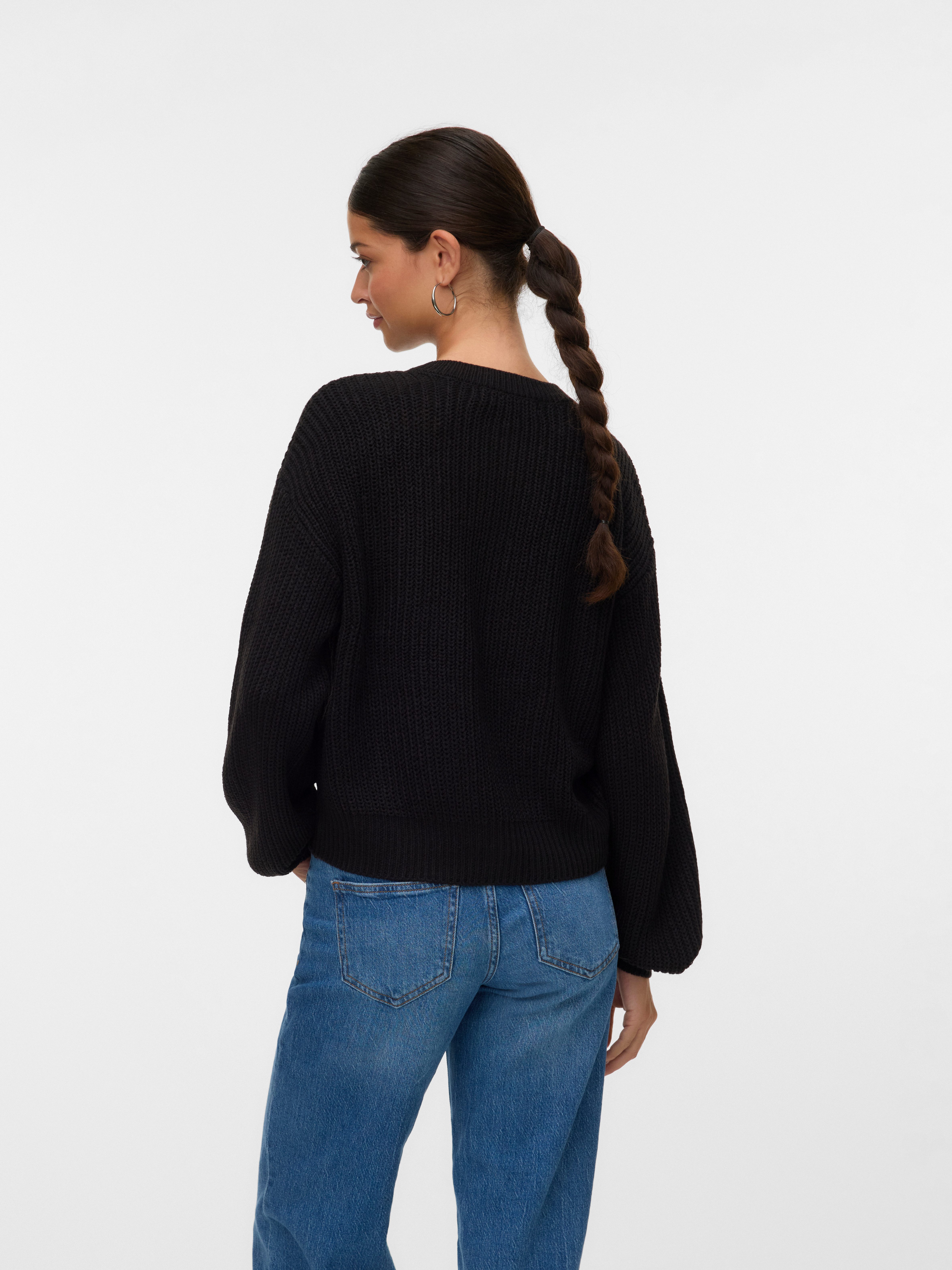 Vero Moda Vest VMLEA LS O-NECK CARDIGAN NOOS