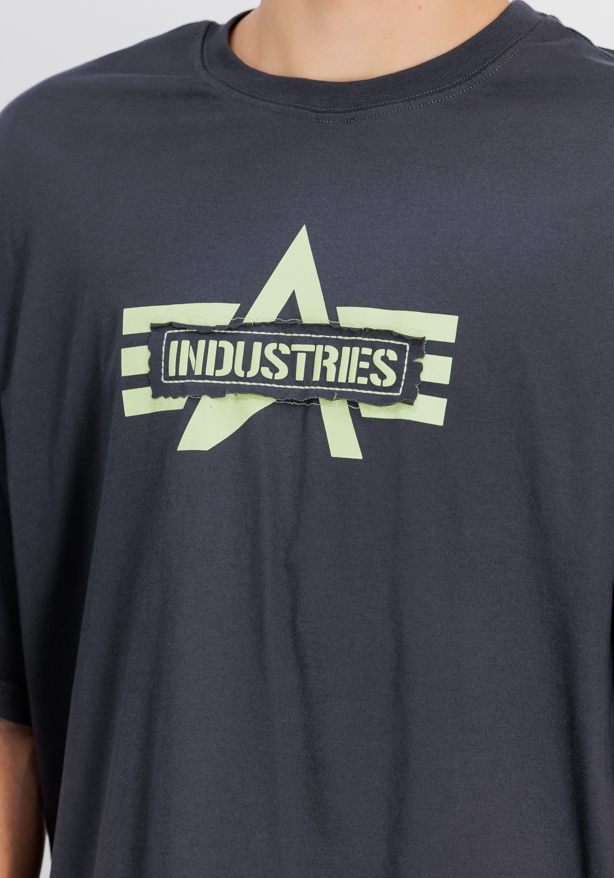 Alpha Industries T-shirt Logo Edge T-Shirt