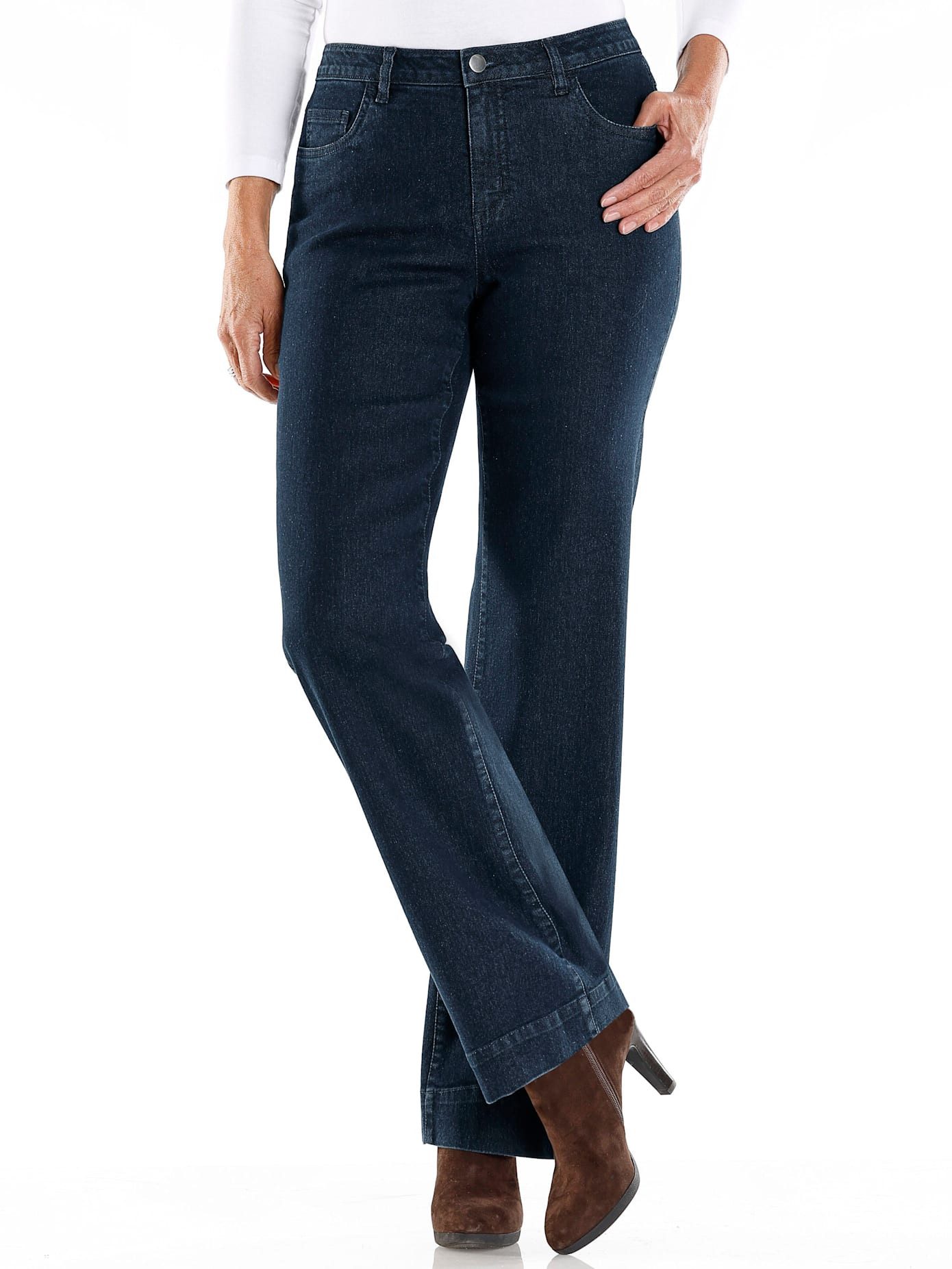 Classic Basics Comfortabele jeans dames skinny jeans maat 27 blauw