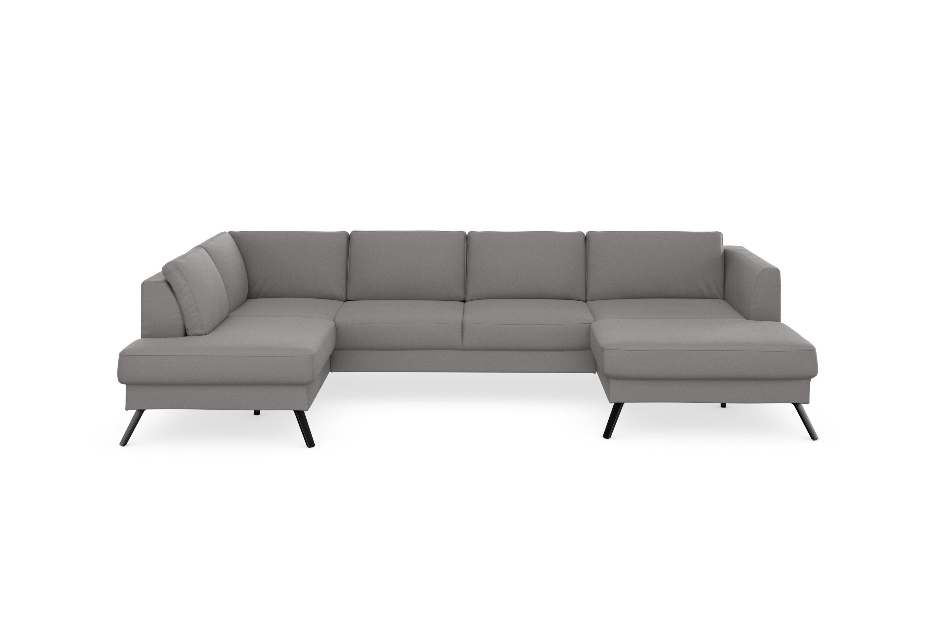 sit&more Zithoek Lindholm U-vorm met zitdiepteverstelling en binnenvering
