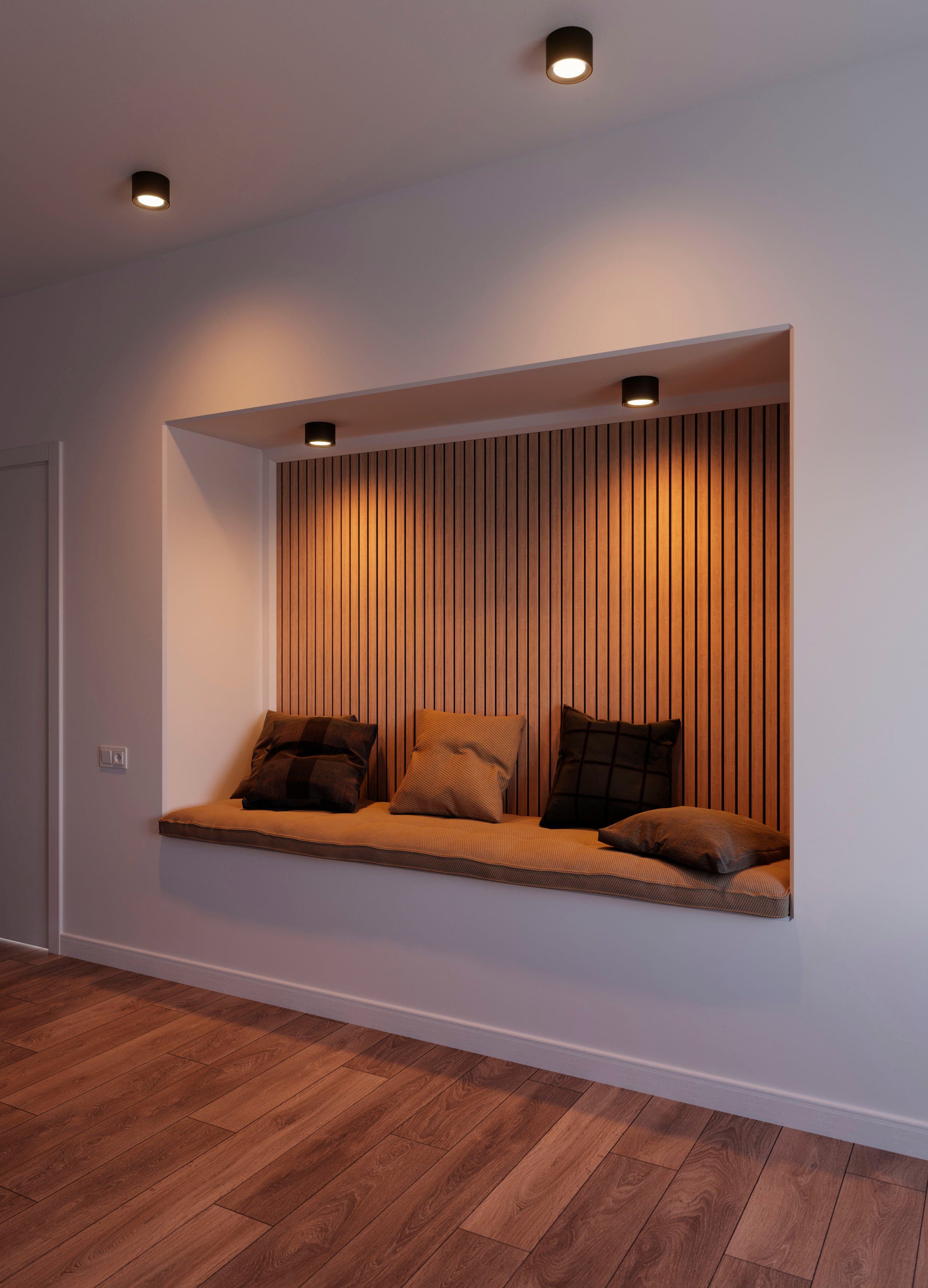 Nordlux Led-plafondlamp Landon Smart Dimbaar met Nordlux Smart (binnen- en buitenring) (1 stuk)