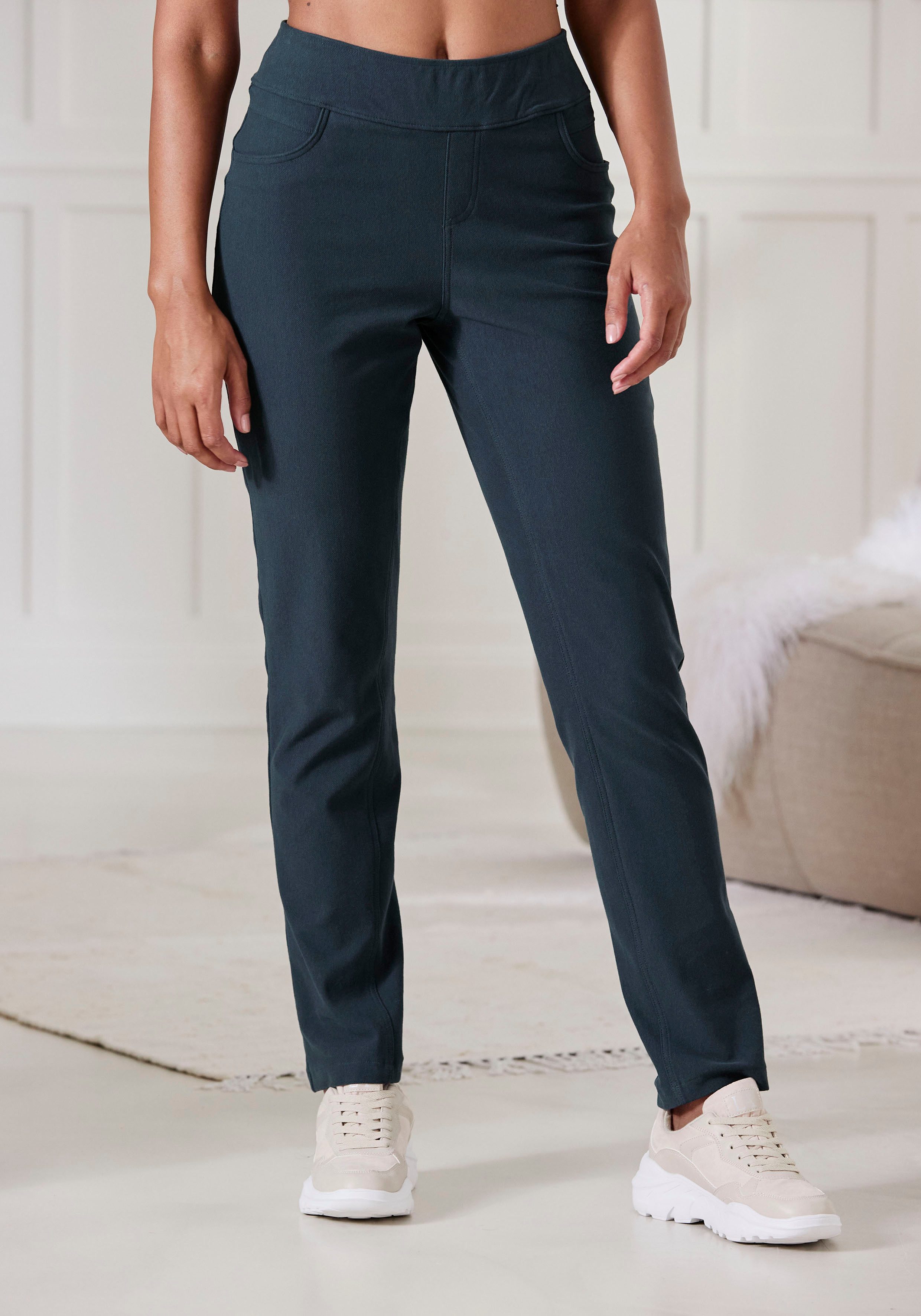 H.I.S Comfortbroek in jeanslook loungewear
