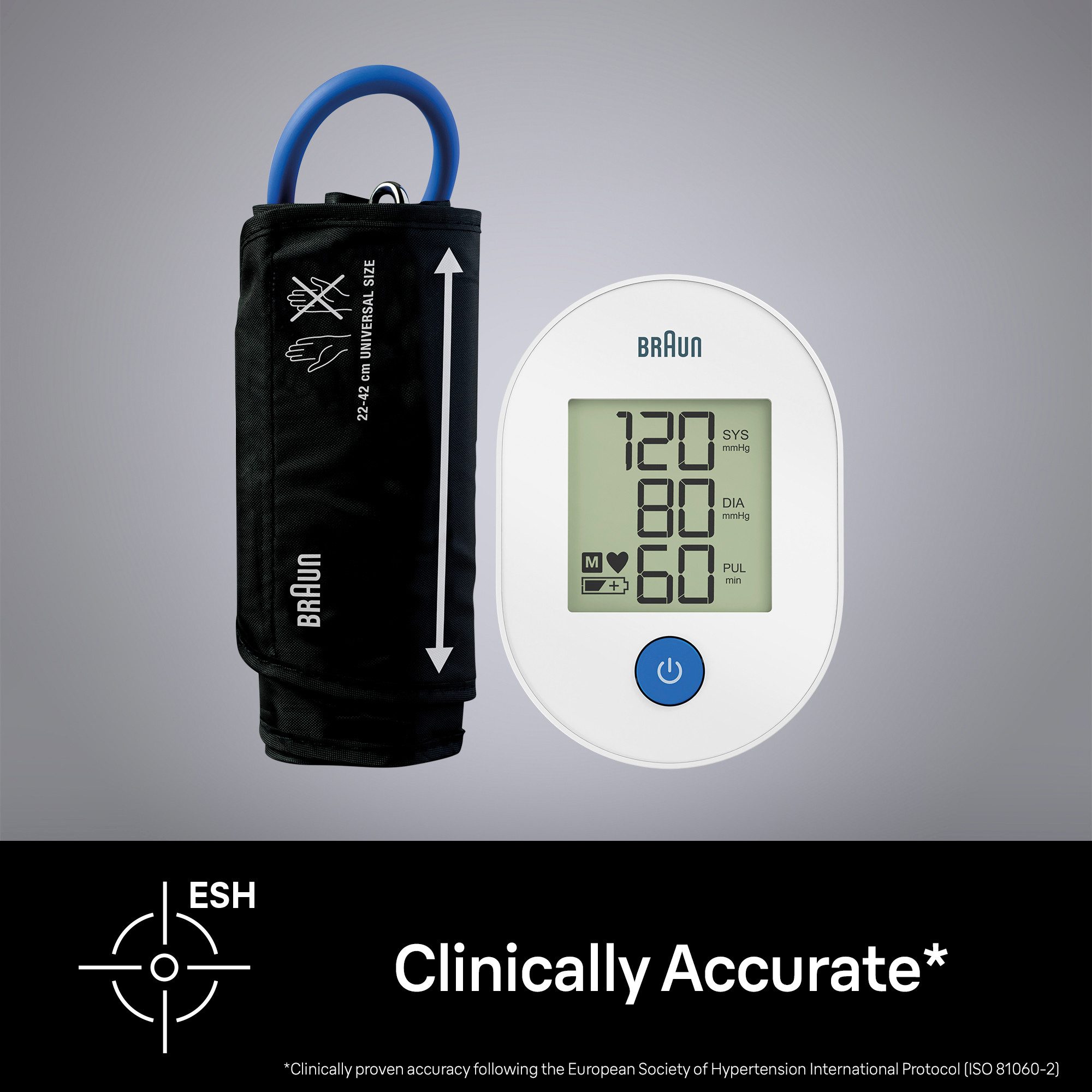 Braun Bovenarm bloeddrukmeter ExactFit 1E BUA4000EU