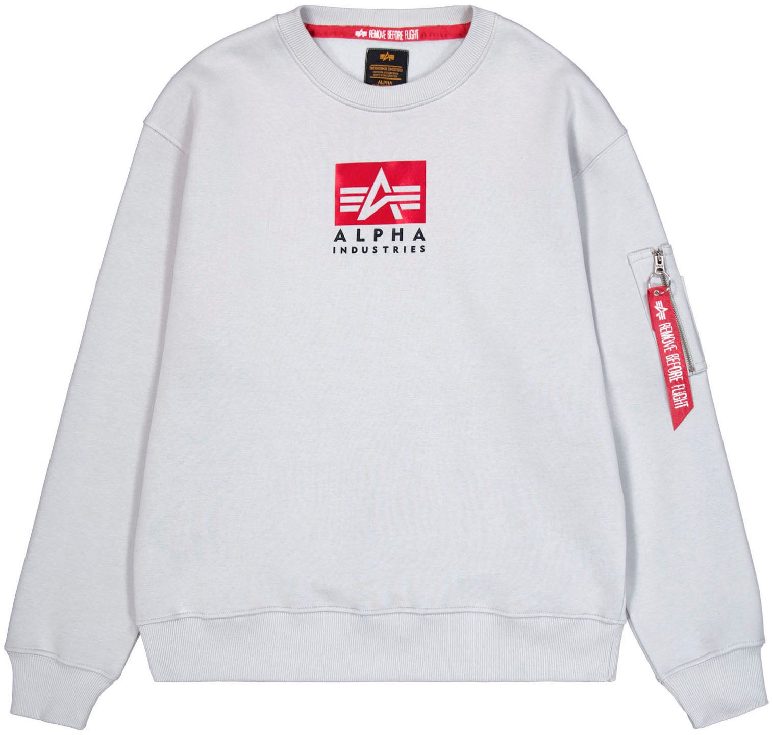 Alpha Industries Sweatshirt Satin Logo Sweater
