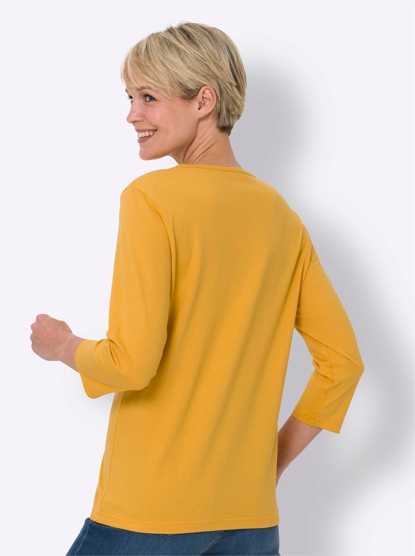 Classic Basics Shirt met 3/4 mouwen Shirt met 3/4-mouwen (1-delig)