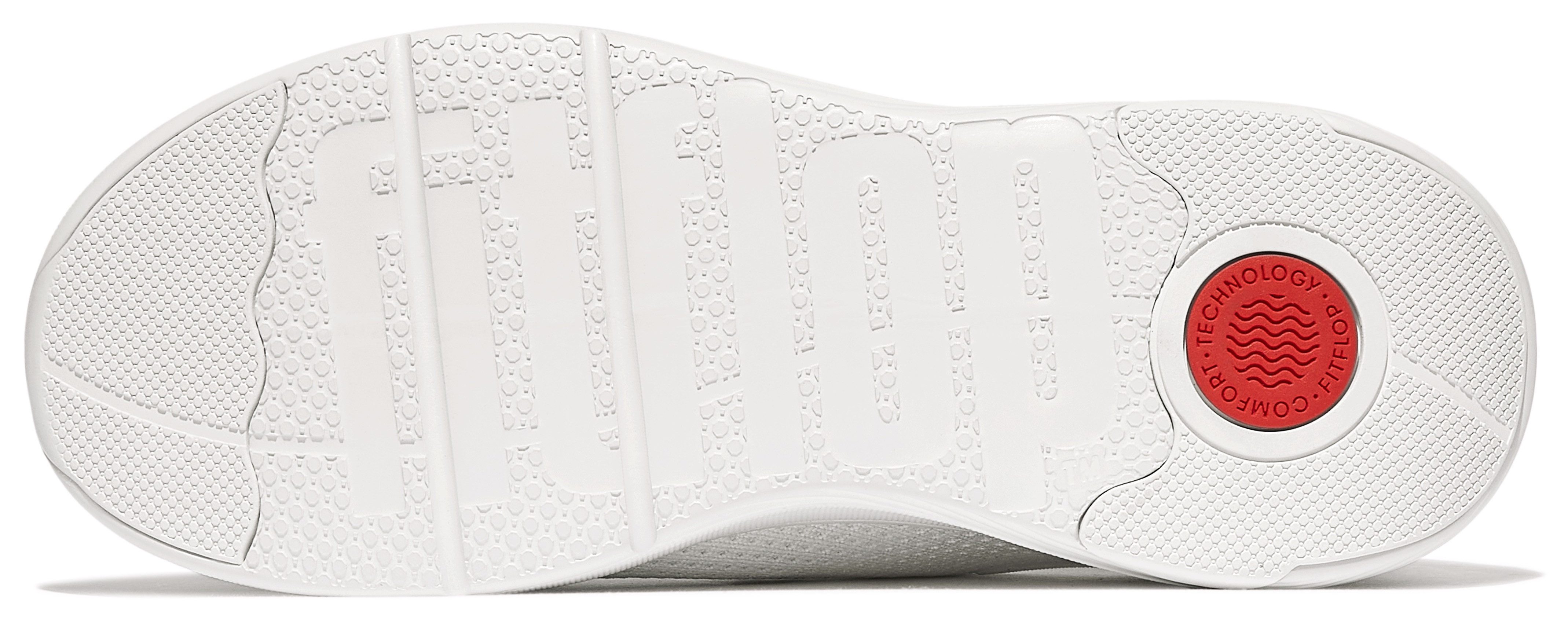 Fitflop Slip-on sneakers SUPER-Q , slip-on sneaker, instapschoen met sleehak
