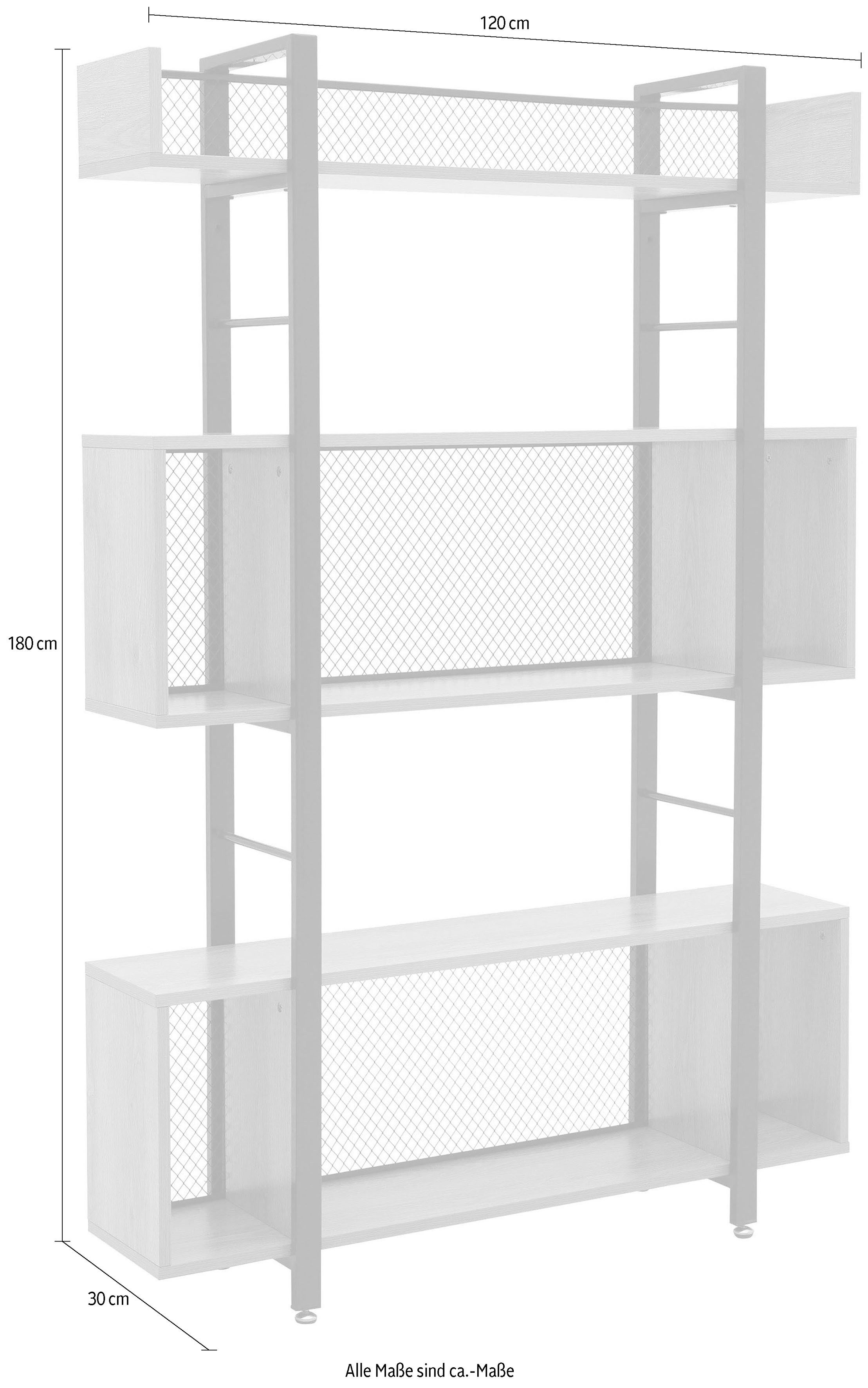 Home affaire Room divider kan worden gebruikt als plank en ruimteverdeler