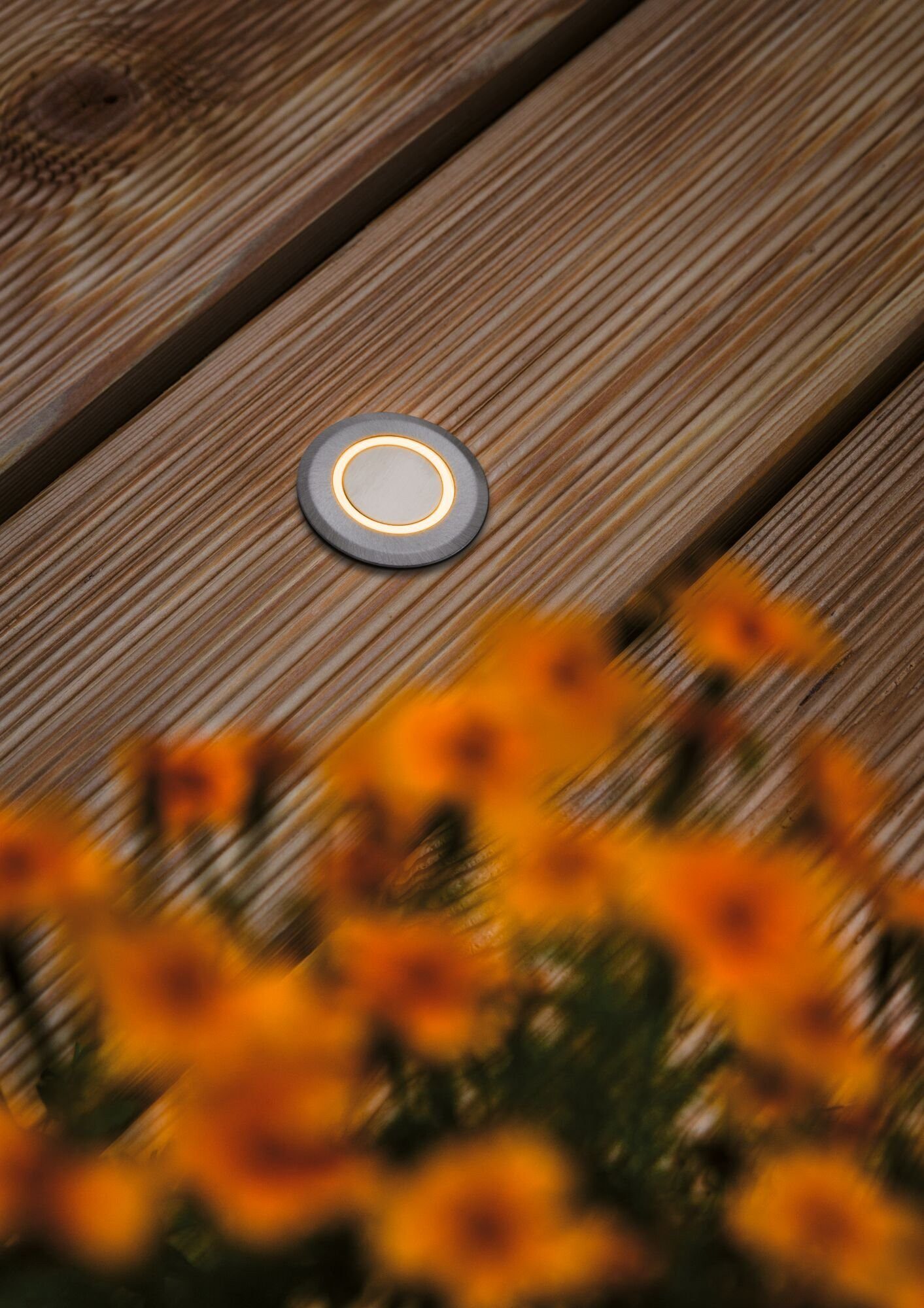 Paulmann Ledinbouwlamp IP67 rond 50mm 2200K 2,2W 15lm 230V Alu Kunststof, Metaal (1 stuk)