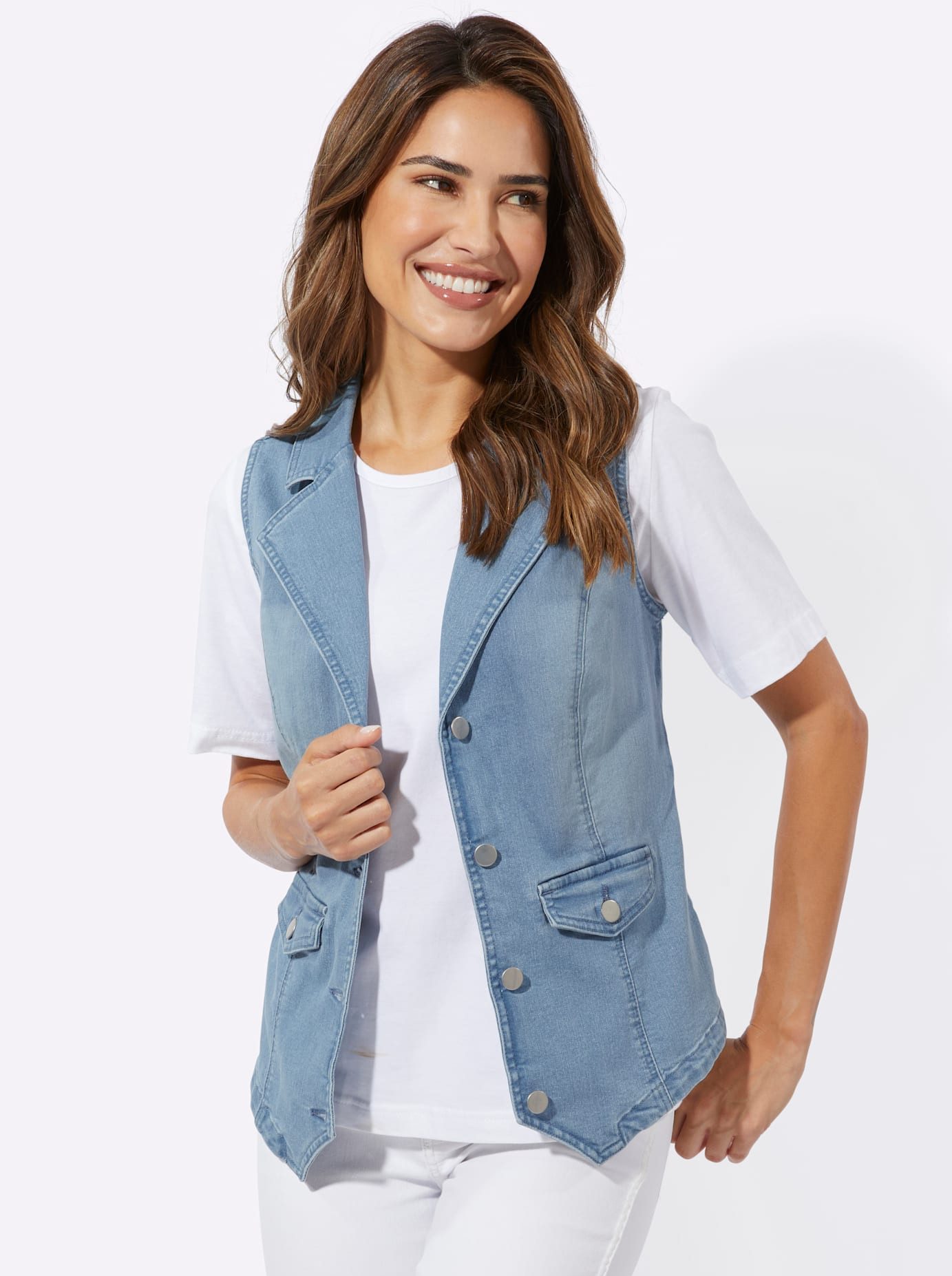 Classic Basics Jeansgilet