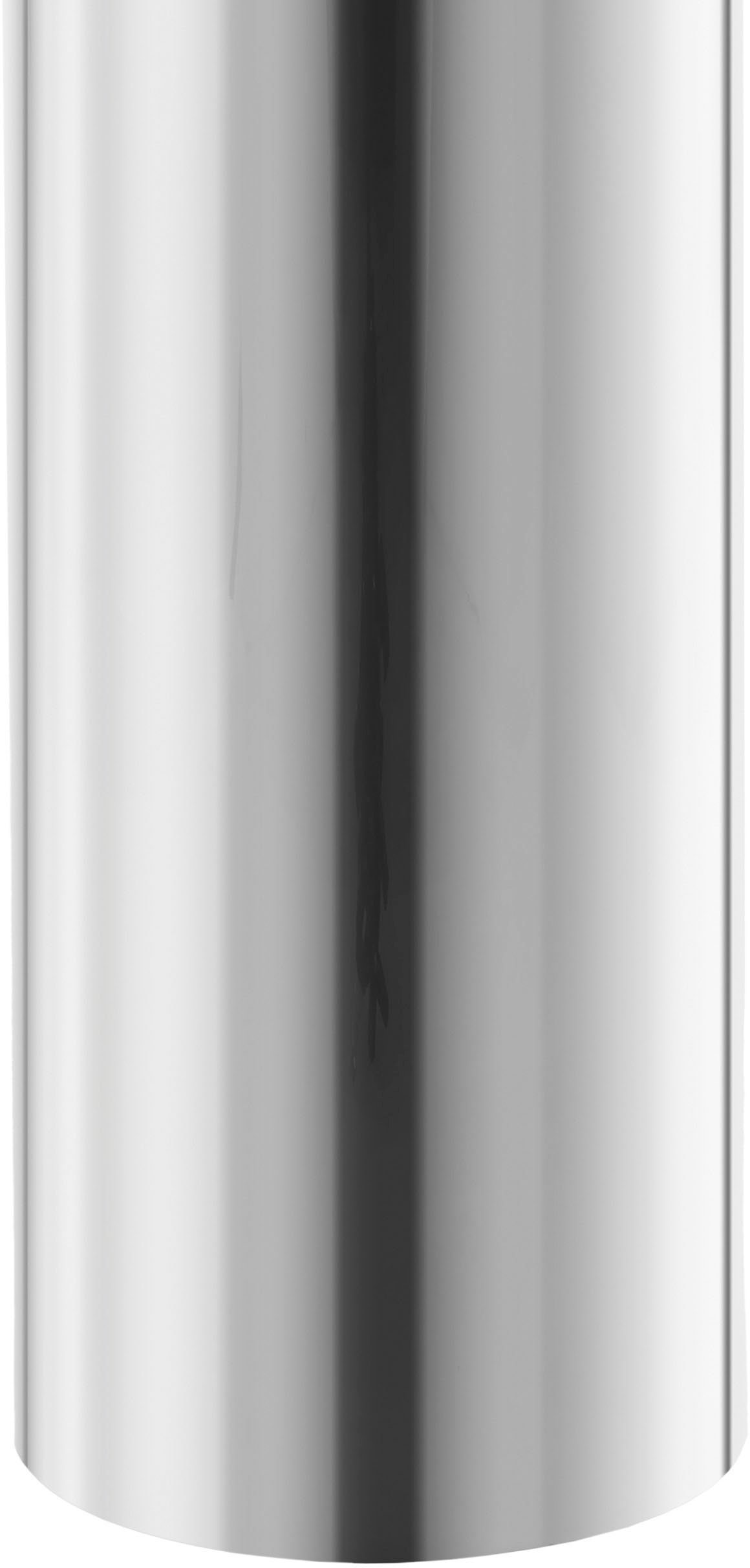 Kayoom Bijzettafel Ontario 125, ronde glasplaat van veiligheidsglas, 100% roestvrij staal (1 stuk)