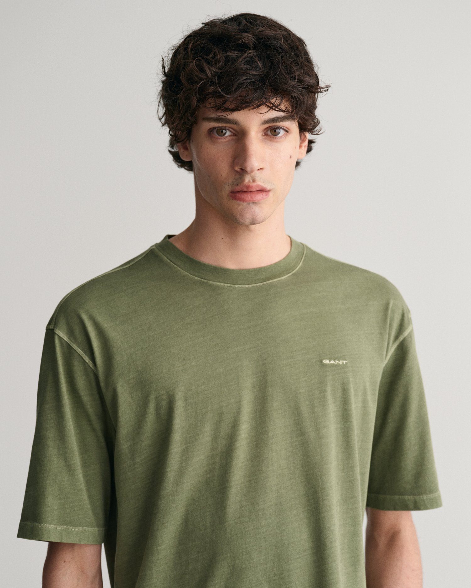 Gant T-shirt Sunfaded T-shirt met ronde hals