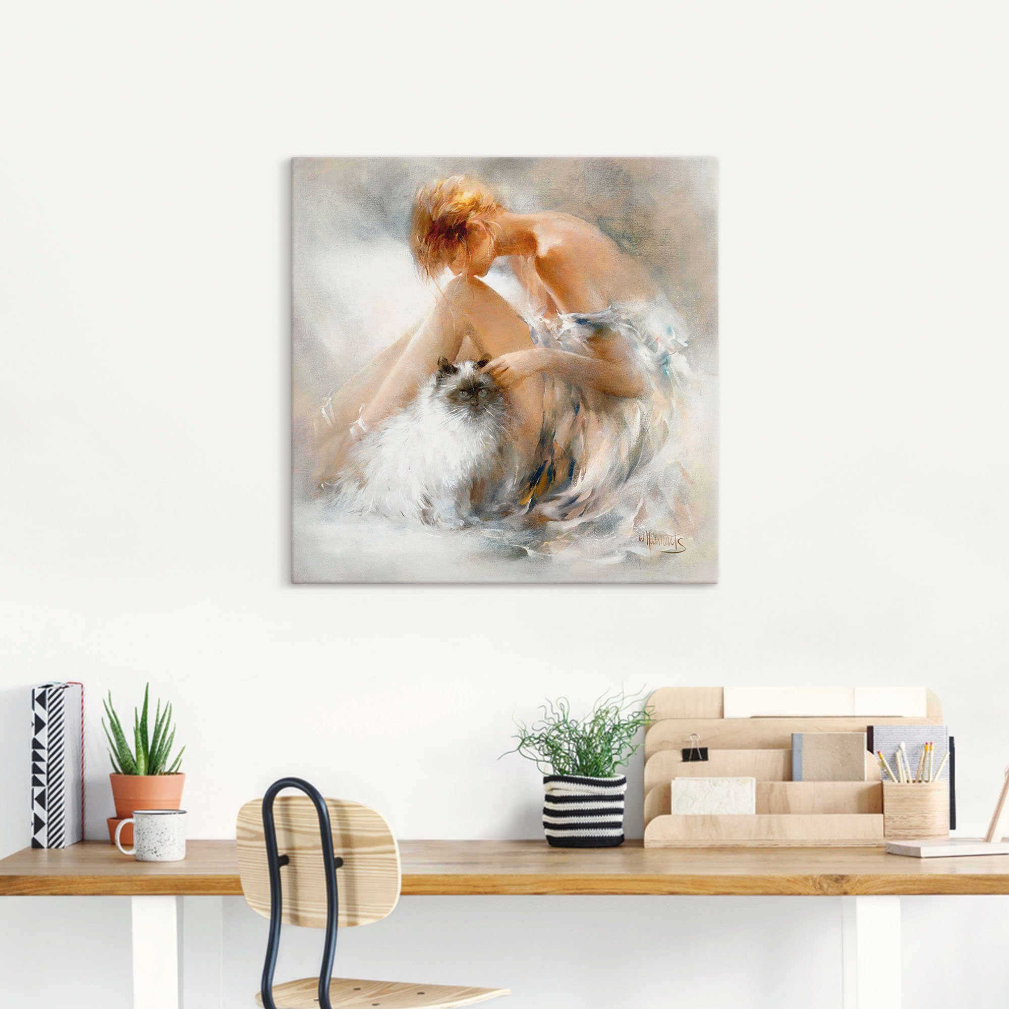 Artland Artprint Verlangen als artprint op linnen, poster, muursticker in verschillende maten