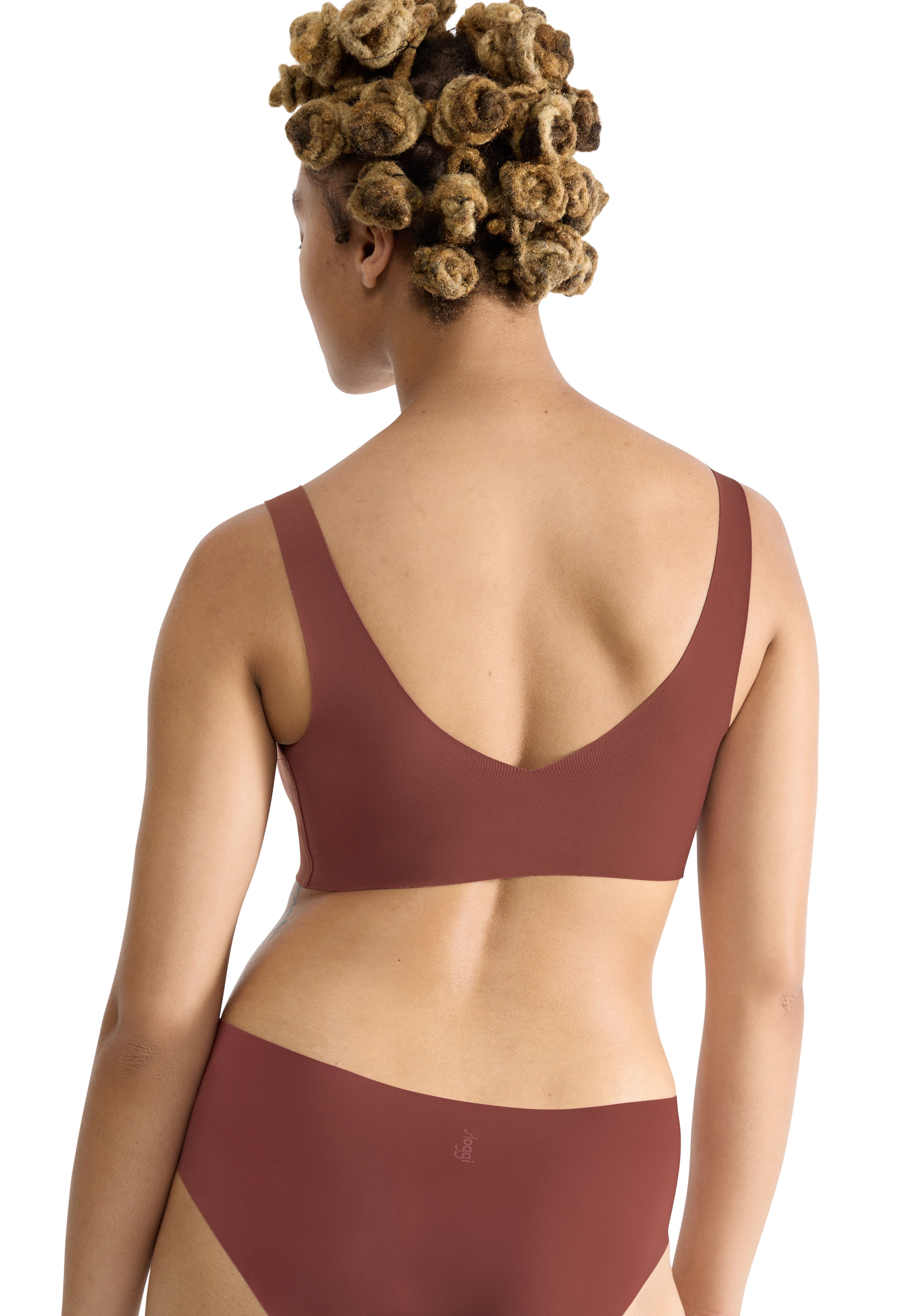 Sloggi Bralette ZERO Feel 2.0 naadloos, uitneembare pads, microvezel, dubbellaags