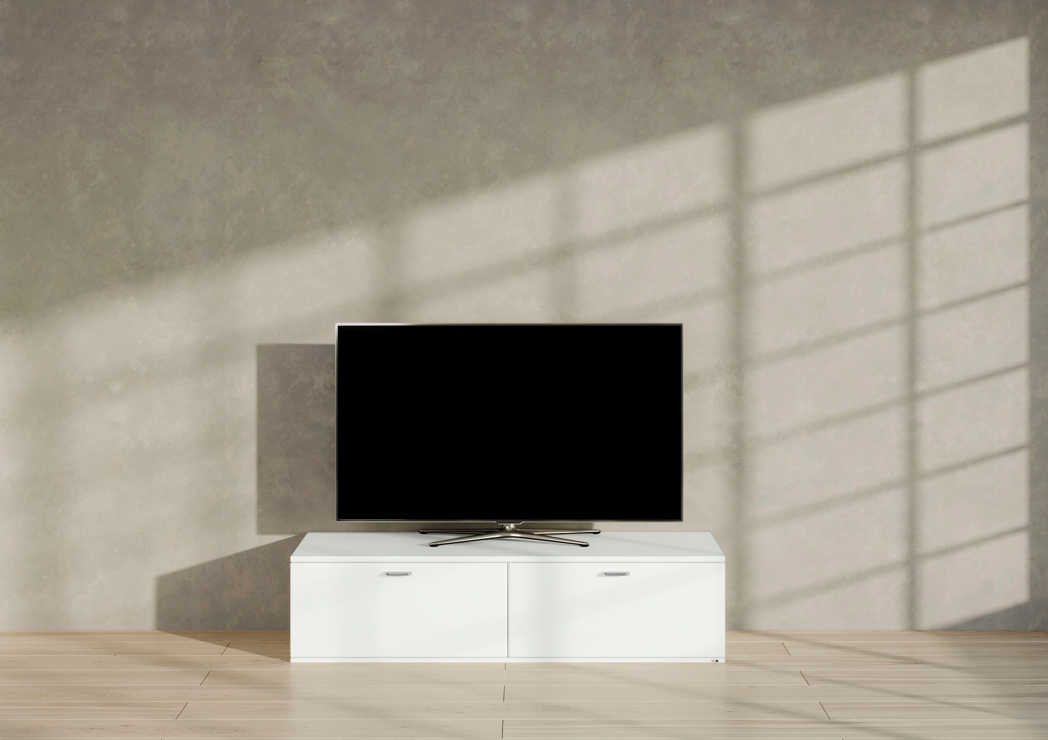 set one by Musterring Tv-meubel Tacoma Type 32, breedte 150 cm lowboards wit