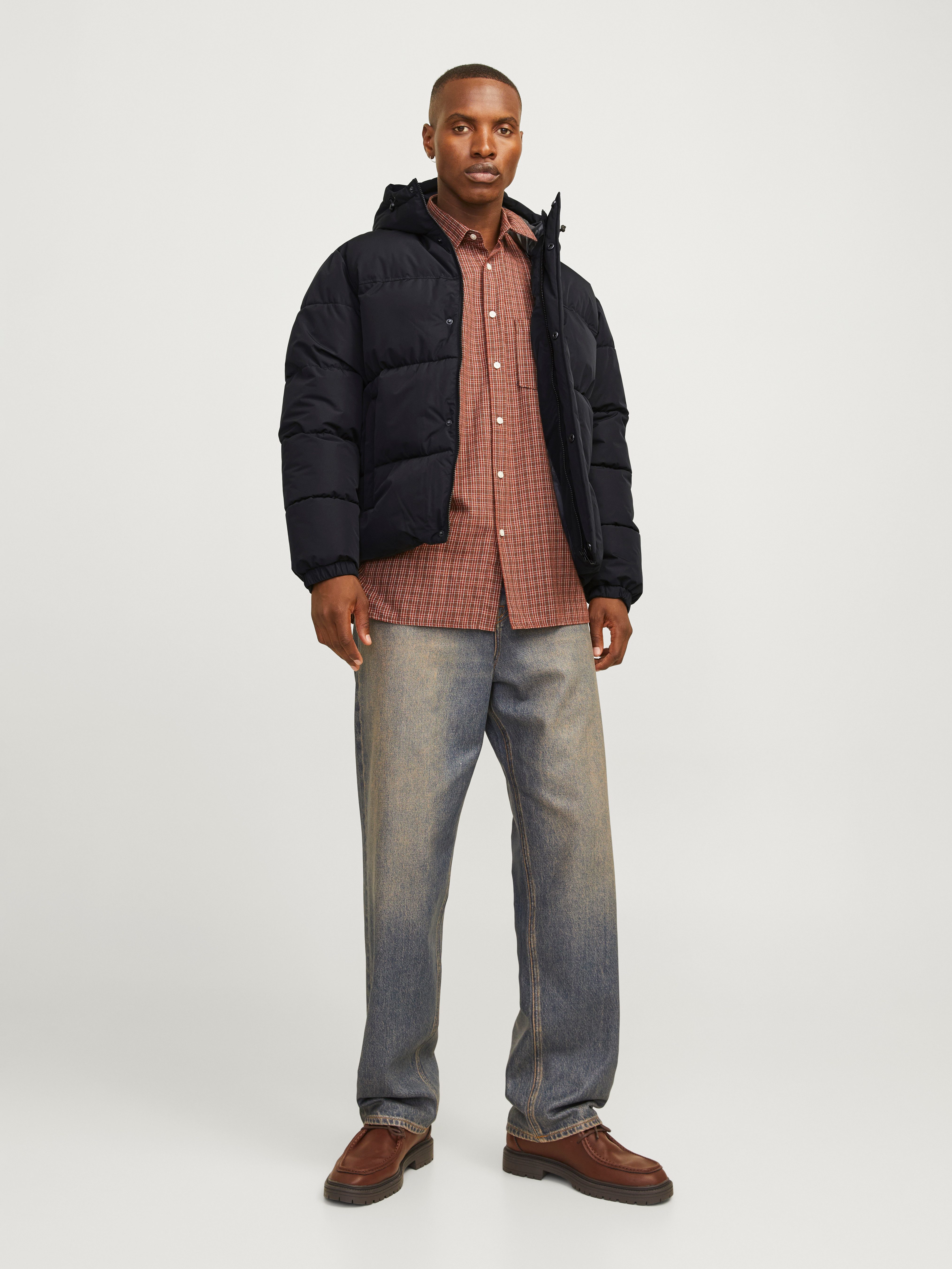 Jack & Jones Gewatteerde jas JJEBRADLEY PUFFER HOOD SN