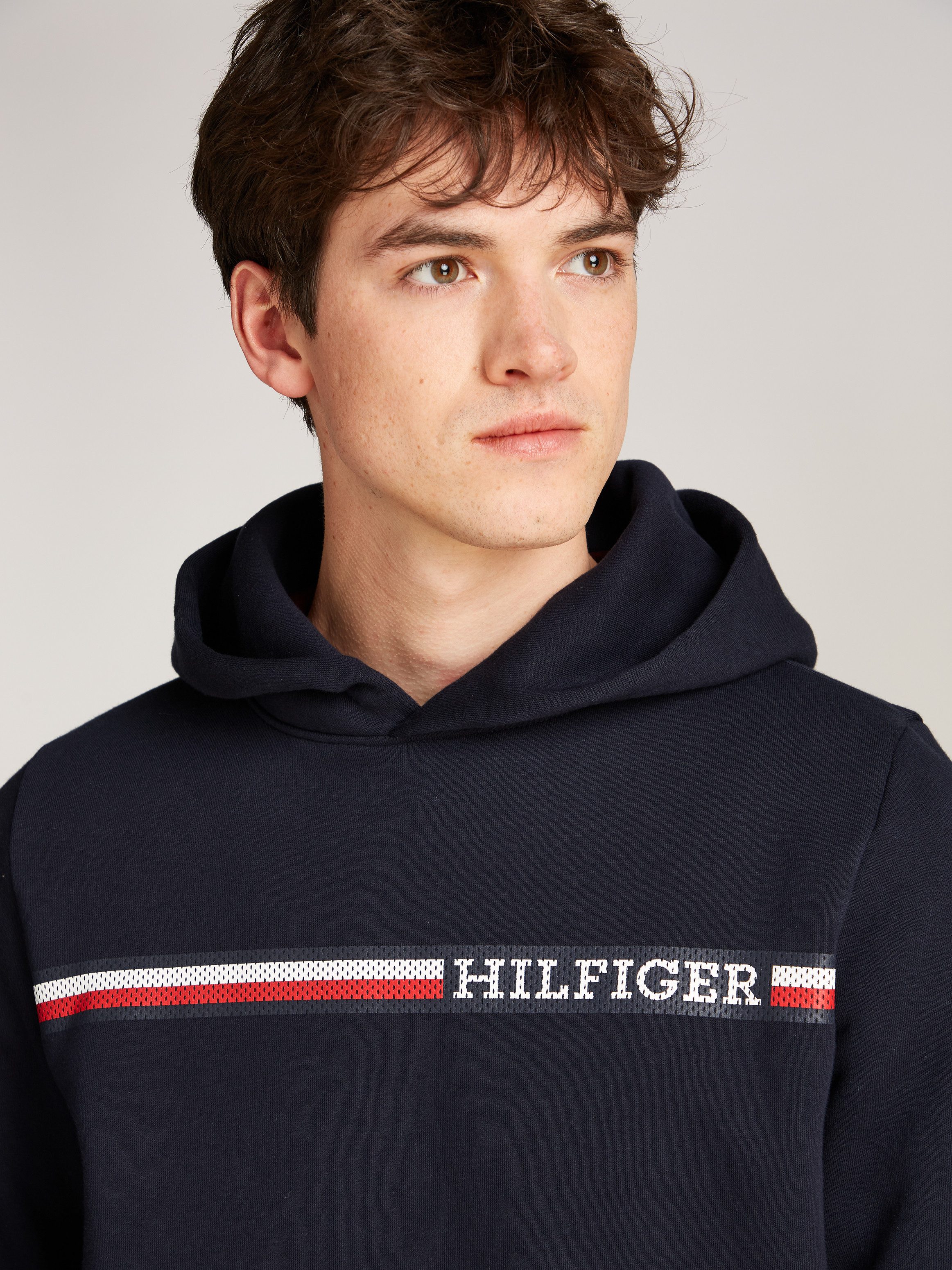 Tommy Hilfiger Hoodie CHEST STRIPE HOODY