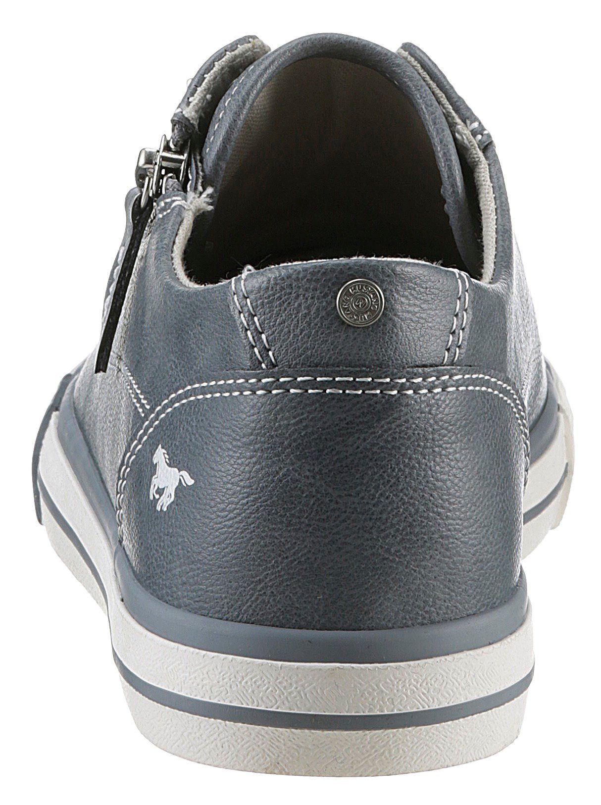 Mustang Shoes Sneakers met rits, vrijetijdsschoen, lage schoen, veterschoen