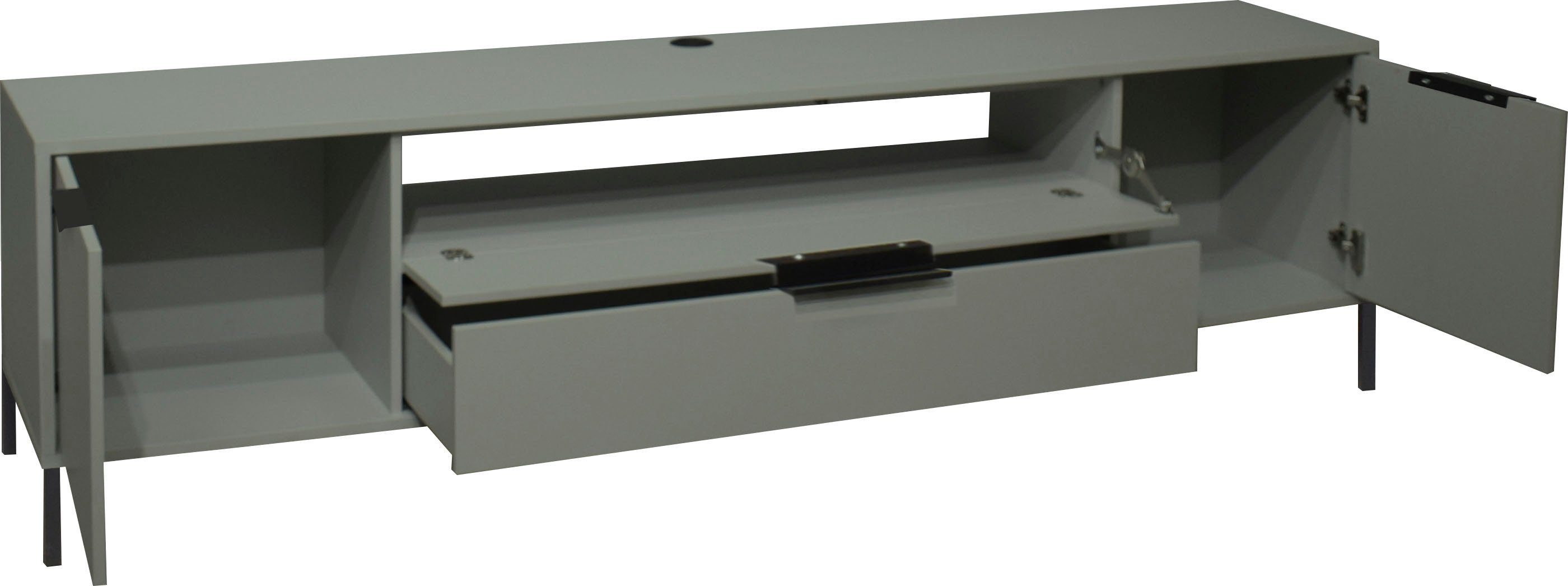 Mäusbacher Tv-meubel Bonnie TOPSELLER! Lowboard met vierkant frame