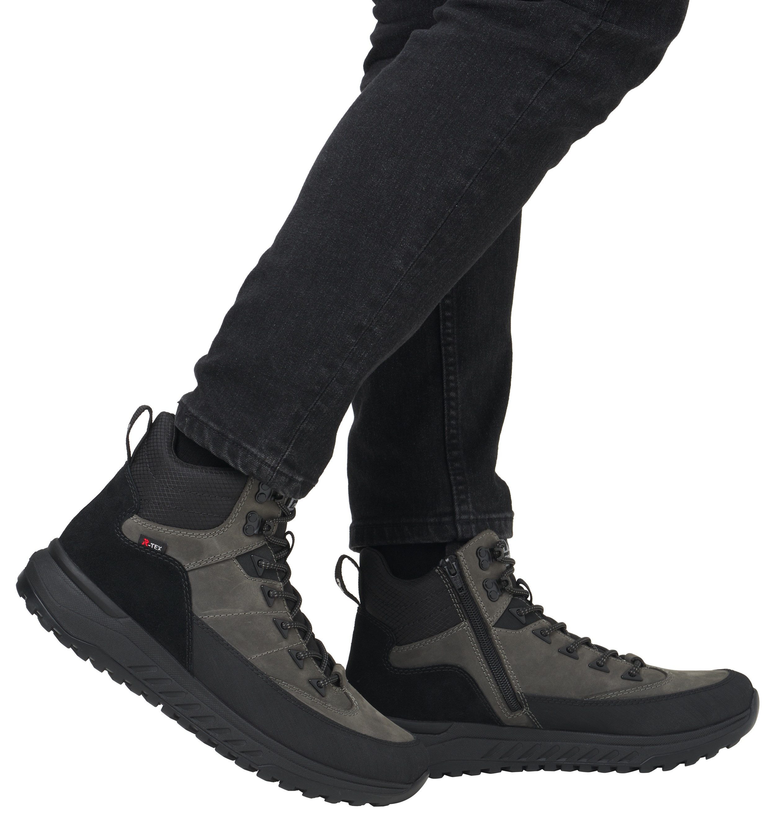 Rieker EVOLUTION Winterlaarzen , snowboots, outdoor enkellaars met fiber grip-loopzool