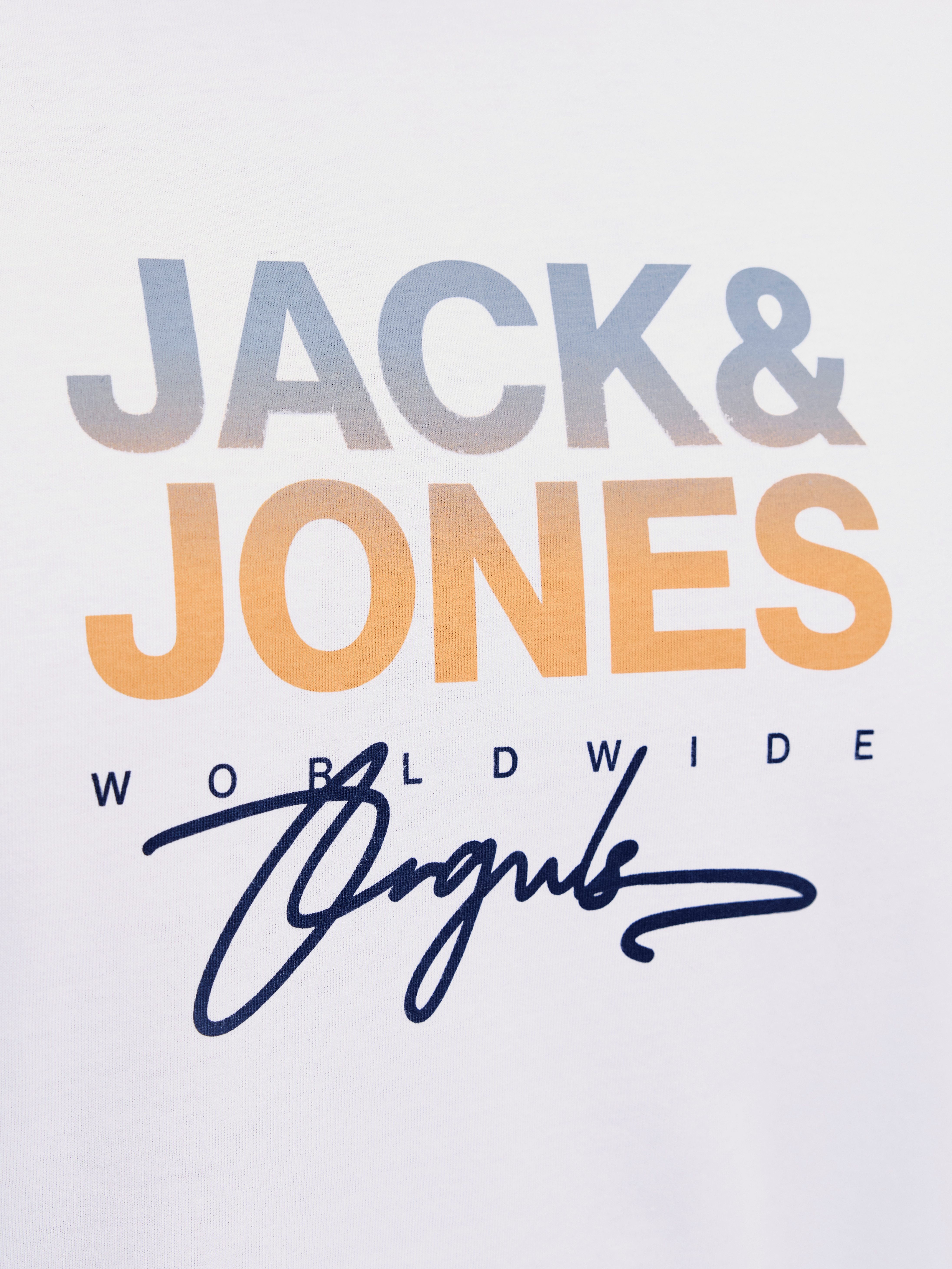Jack & Jones PlusSize Shirt met print JORCANGGU TEE SS CREW NECK FST PLS