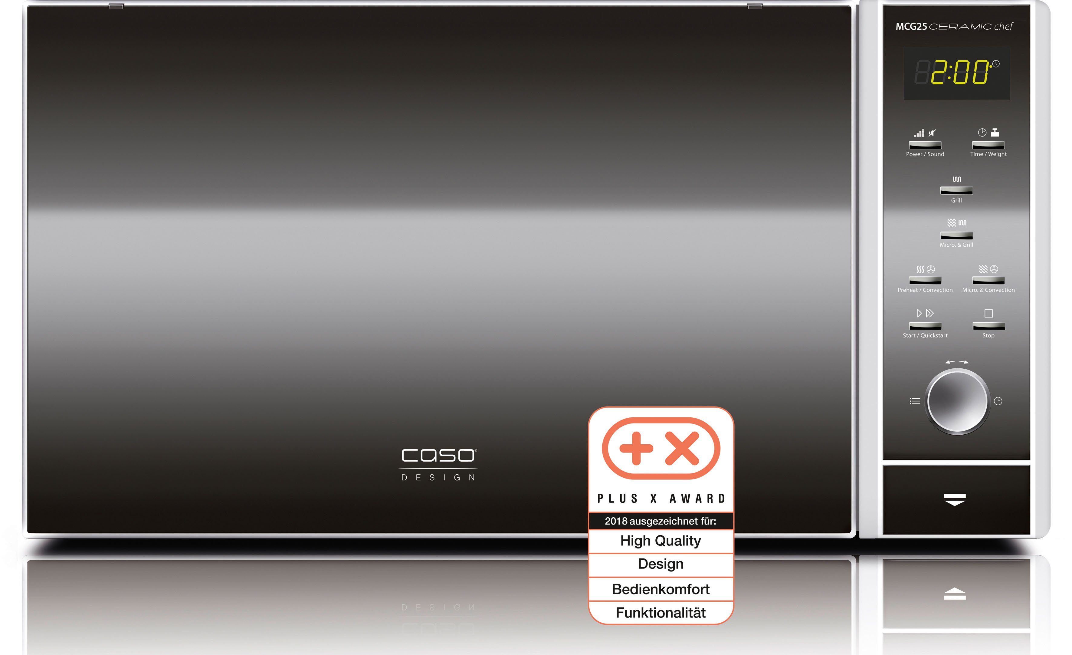 Caso Magnetron 3351 MCG 25 Ceramic Chef