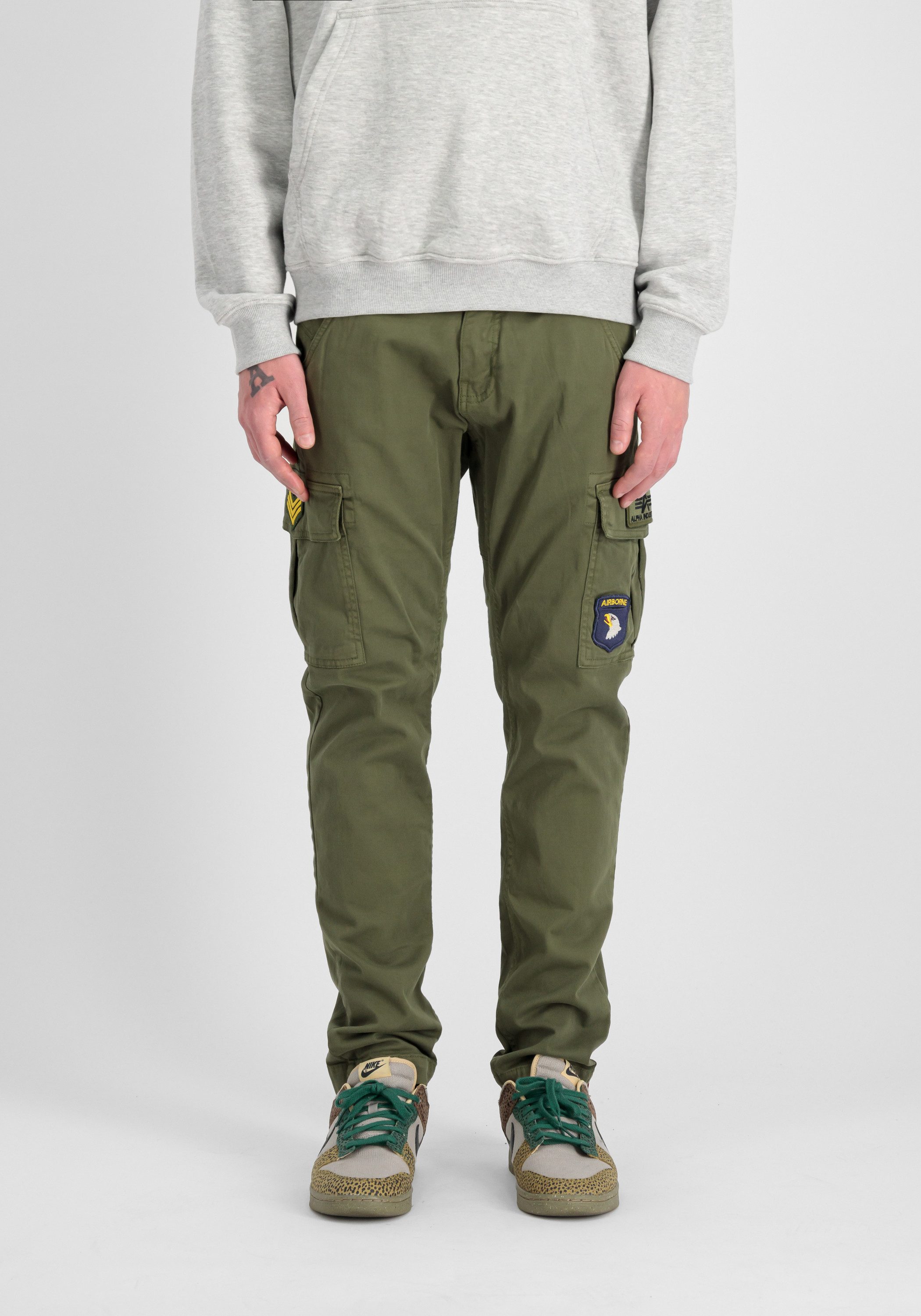 Alpha Industries Cargobroek Men Pants Petrol Patch Pant