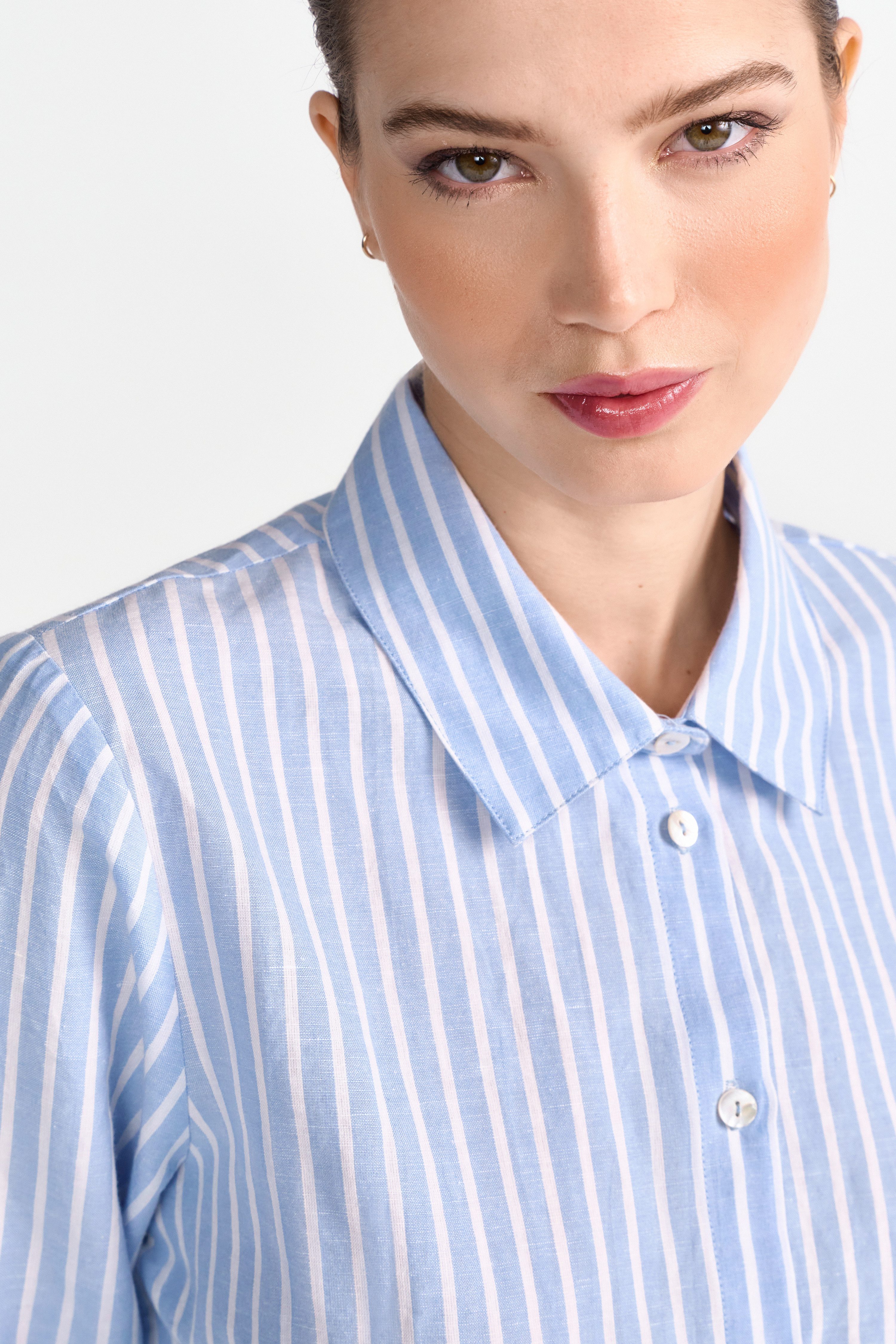 Rich & Royal Overhemdblouse Met ronde halsopening en knoopsluiting