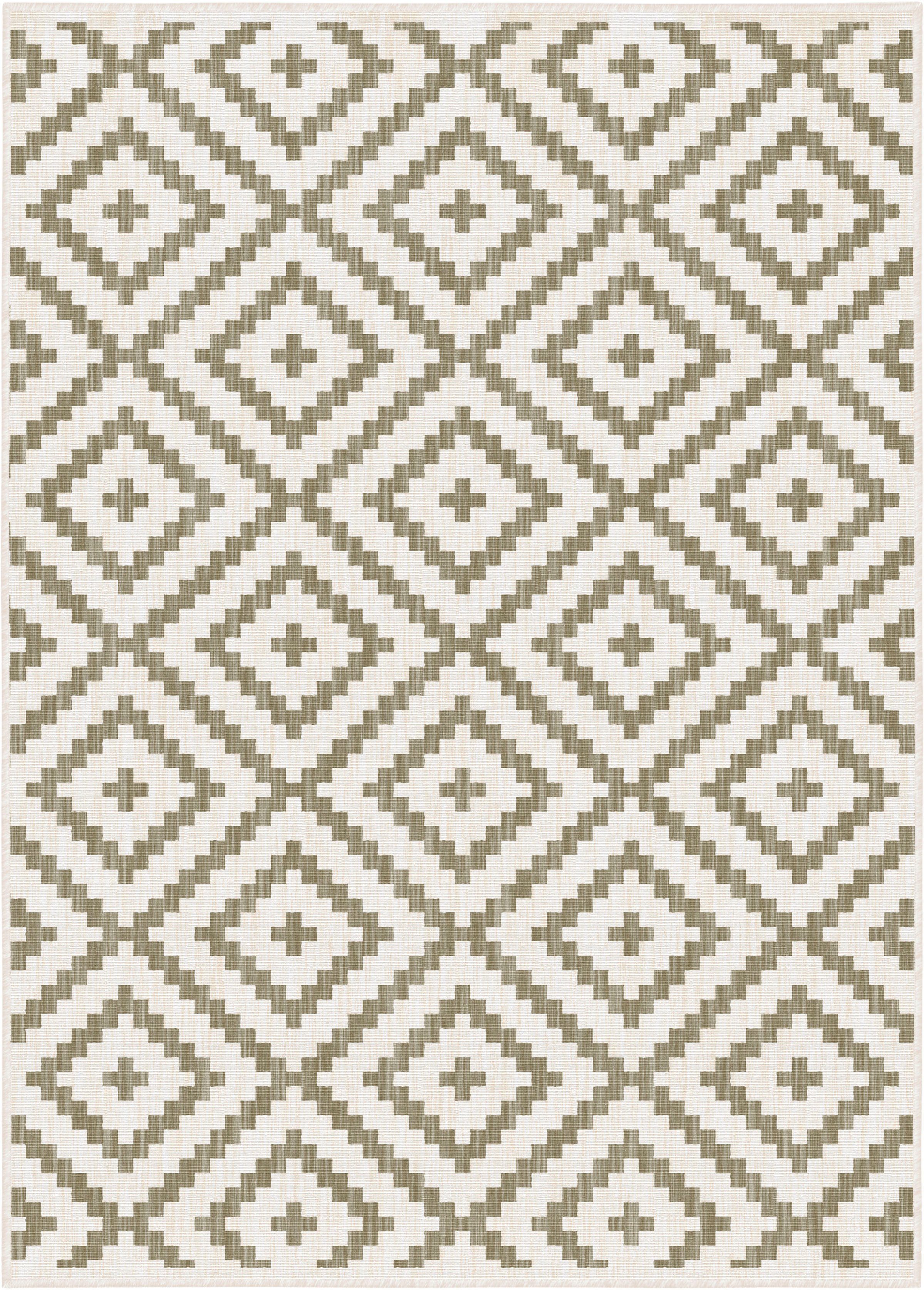 my home Vloerkleed Ronda tweezijdig te gebruiken kleed Sisal-look, platweefsel, in- en outdoor, geometrisch boho design