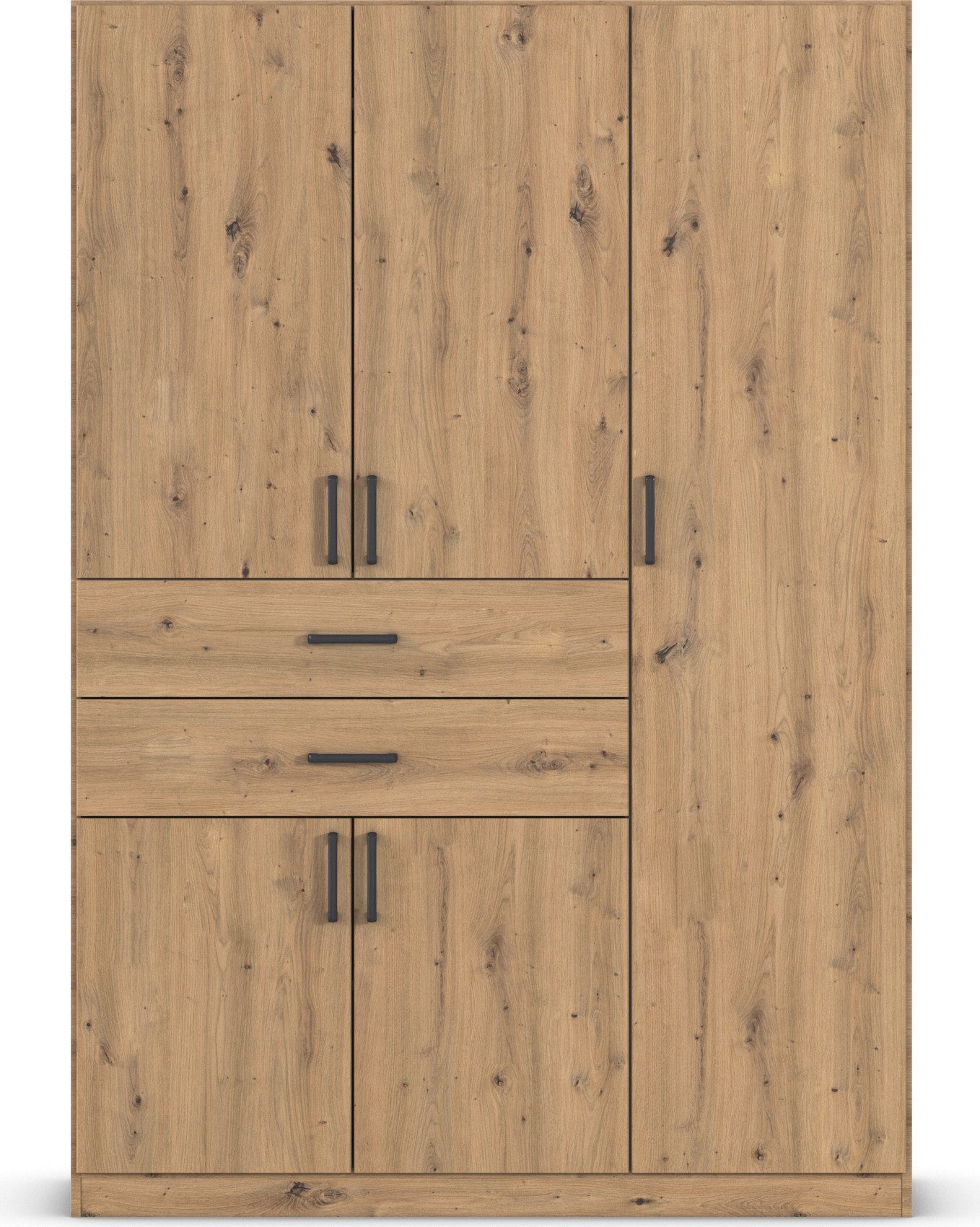 rauch Draaideurkast Kledingkast kast garderobe MAIKA met decor-front 2 lades, in verschillende breedtes, hoogtes, kleuren, made in germany