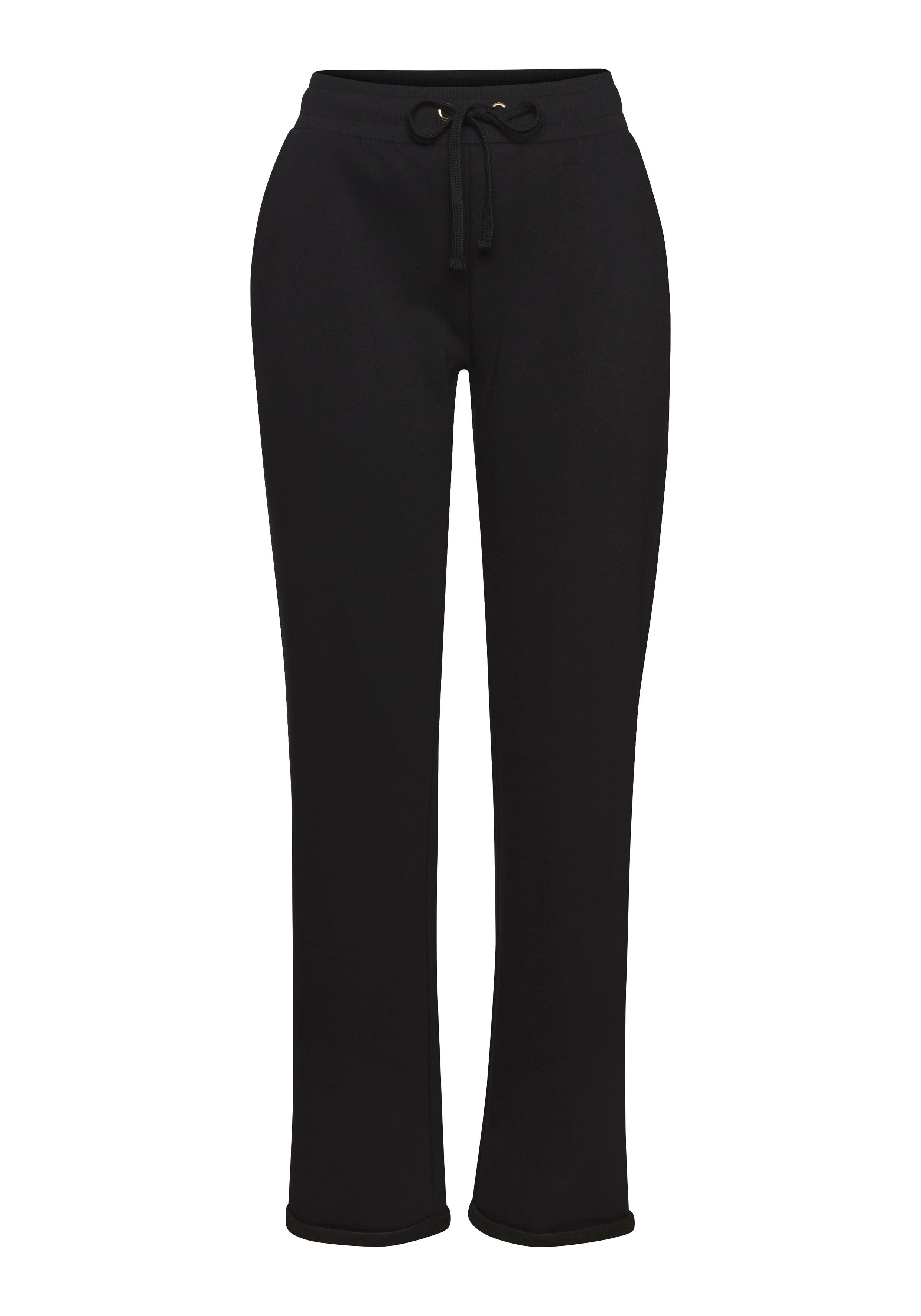 Lascana Sweatbroek Relax- loungebroek met zijzakken loungewear