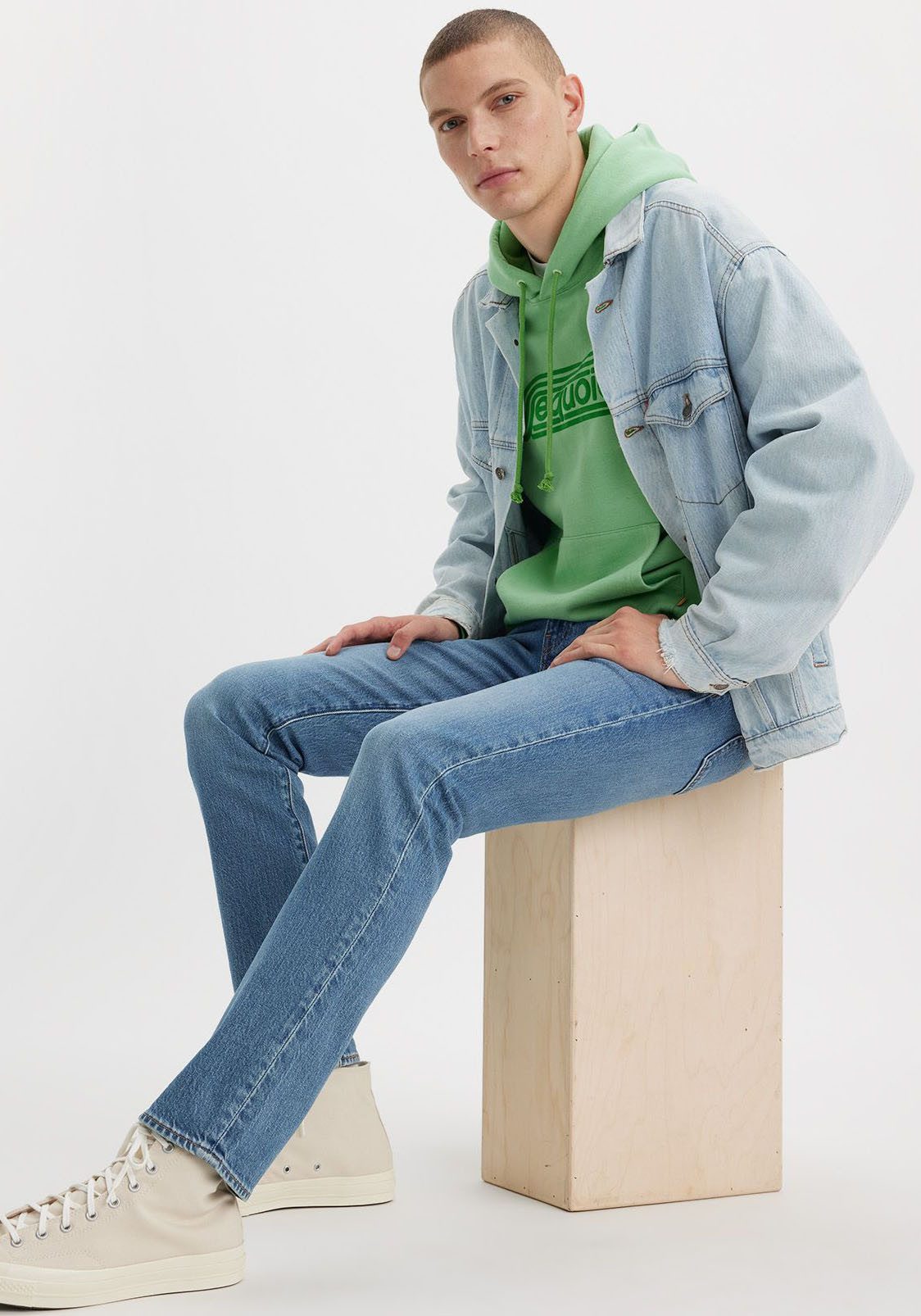 Levi's Slim fit jeans 511 SLIM met stretch