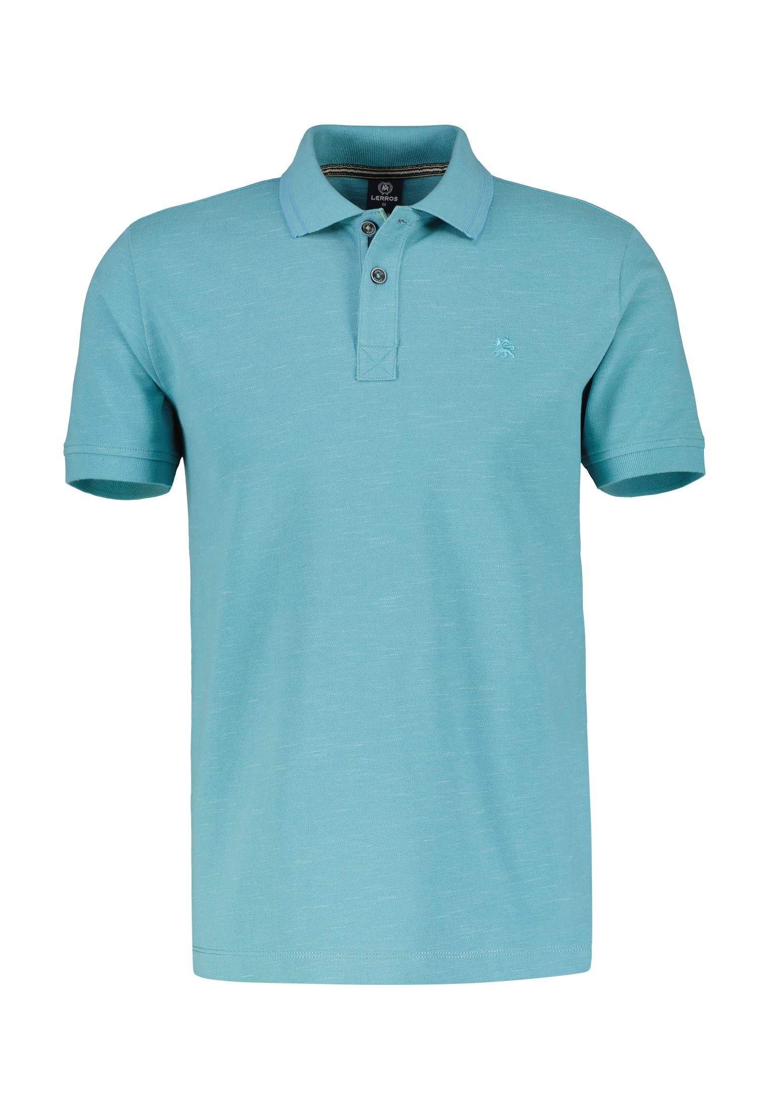Lerros Poloshirt LERROS poloshirt in two-tone-piqué