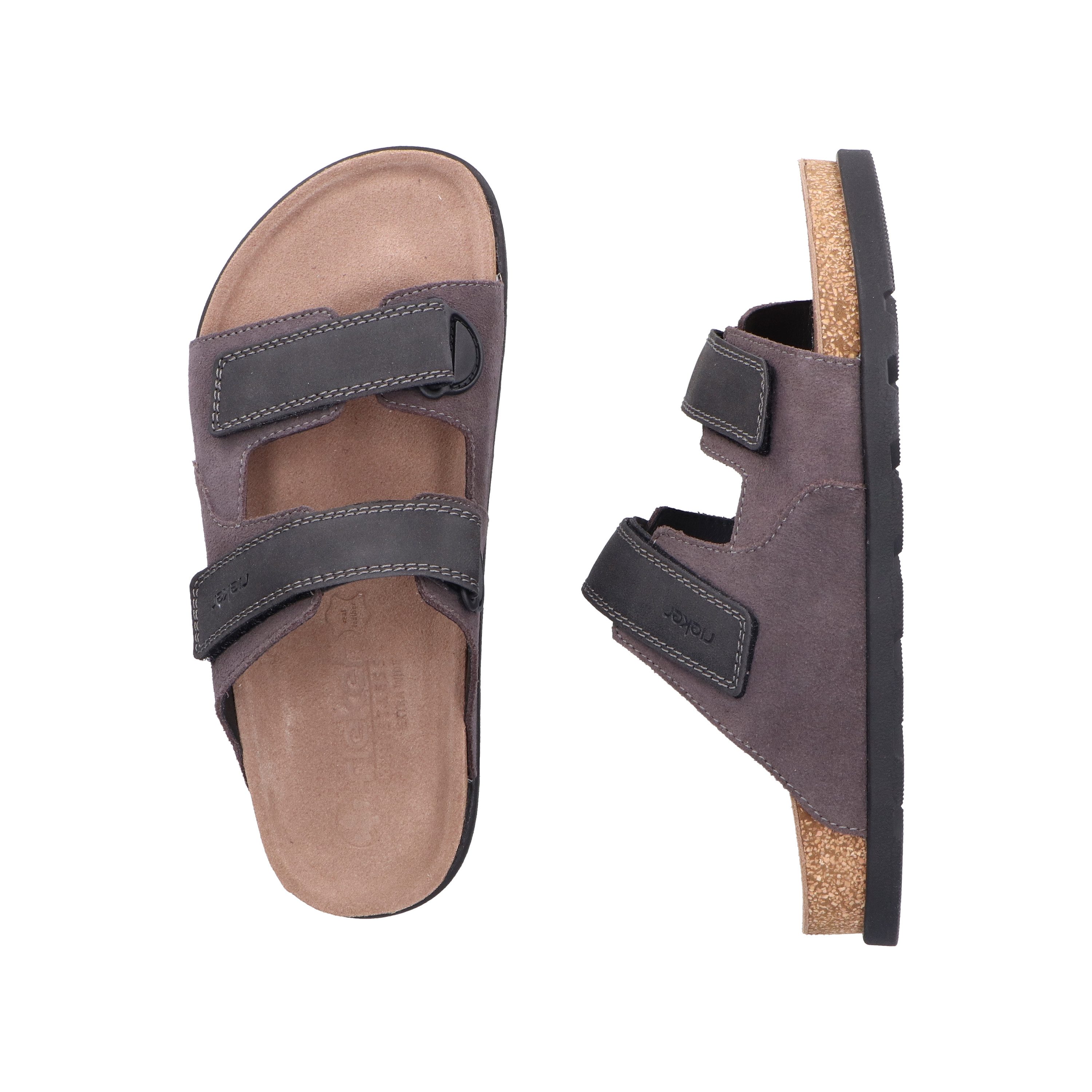 Rieker Slippers , zomer schoen, strand schoen, huisschoen met voorgevormd voetbed