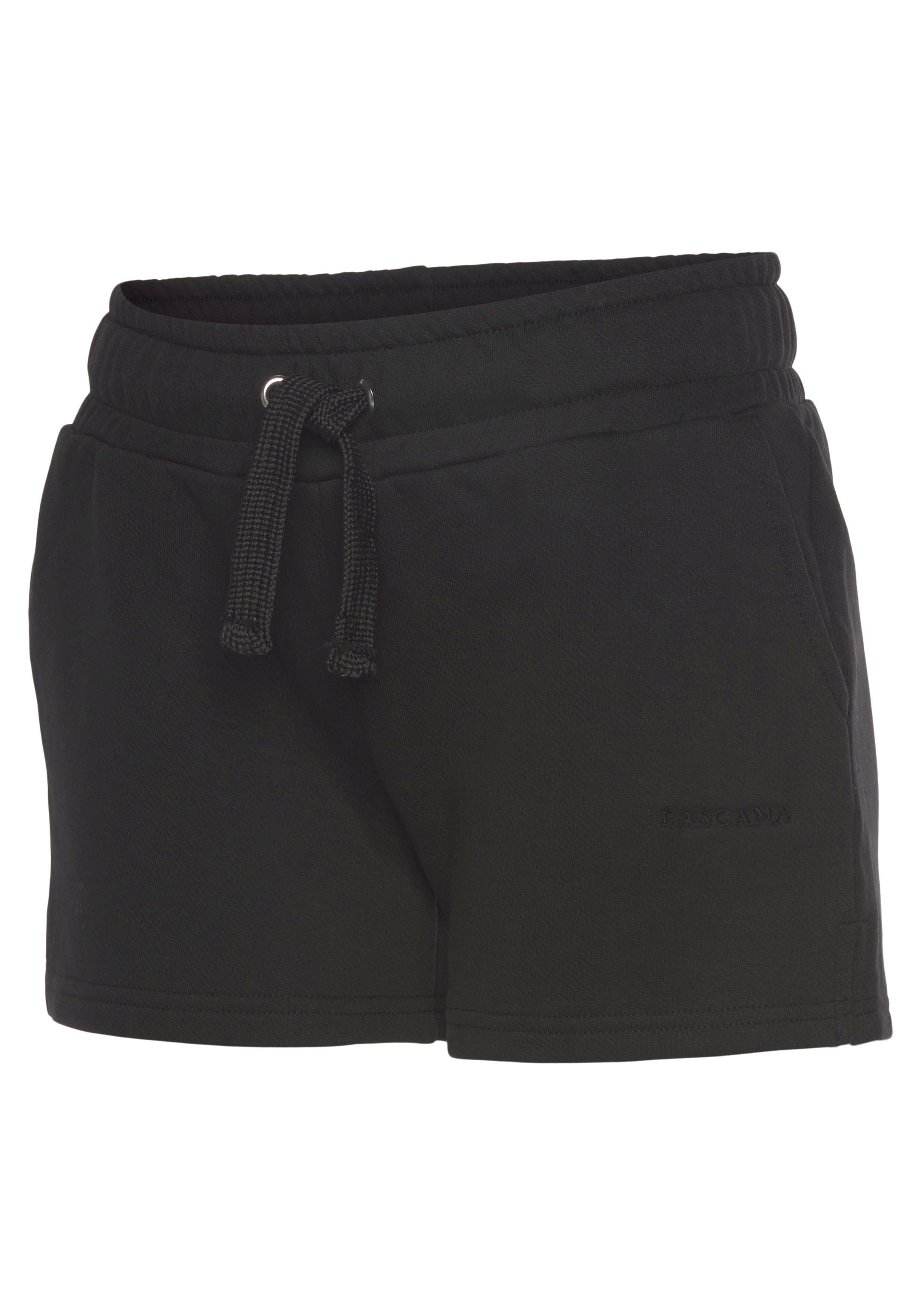 Lascana Sweatshort -lounge shorts van biologische katoen, loungewear