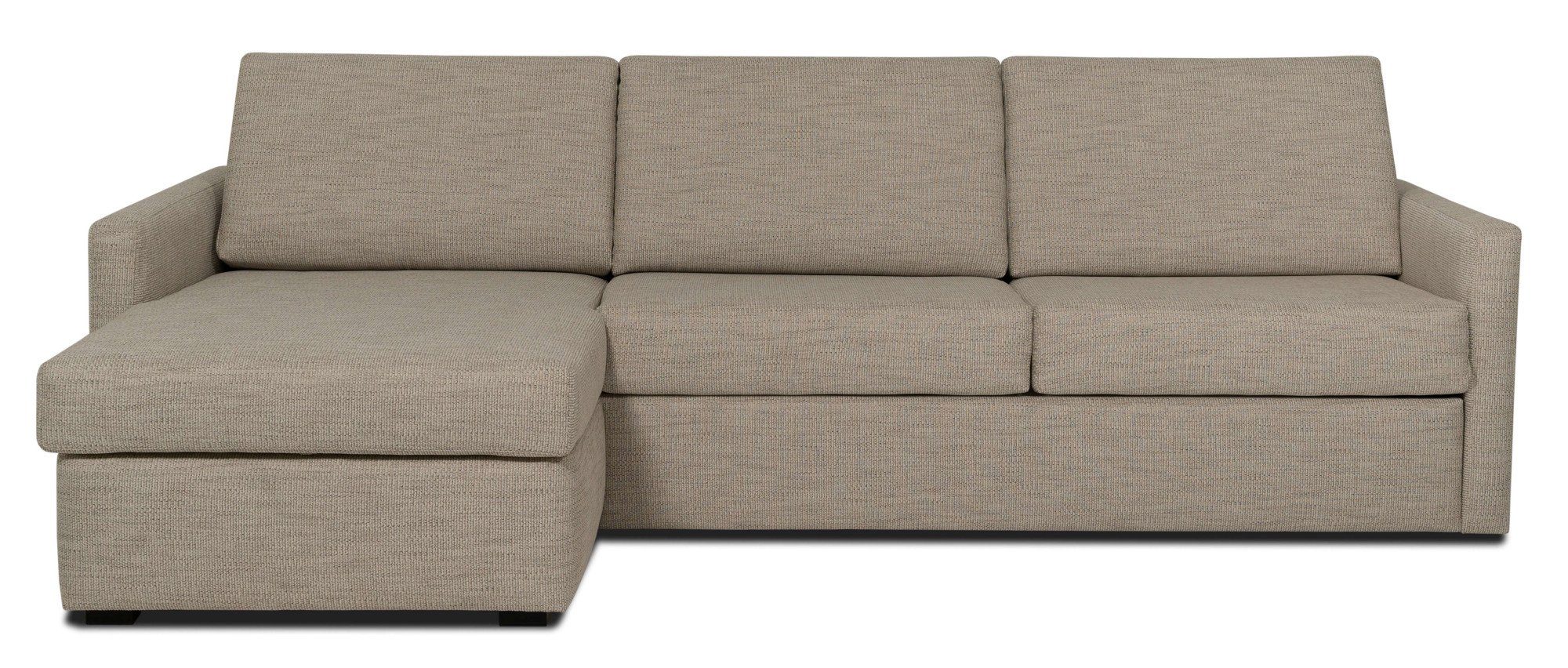 Places of Style Slaapbank GOLDPOINT hoekbank 264 cm, ligoppervlak (140/200 cm), L-vorm, Slaapfunctie, Bonell-binnenveringsmatras en volwaardige bedfunctie