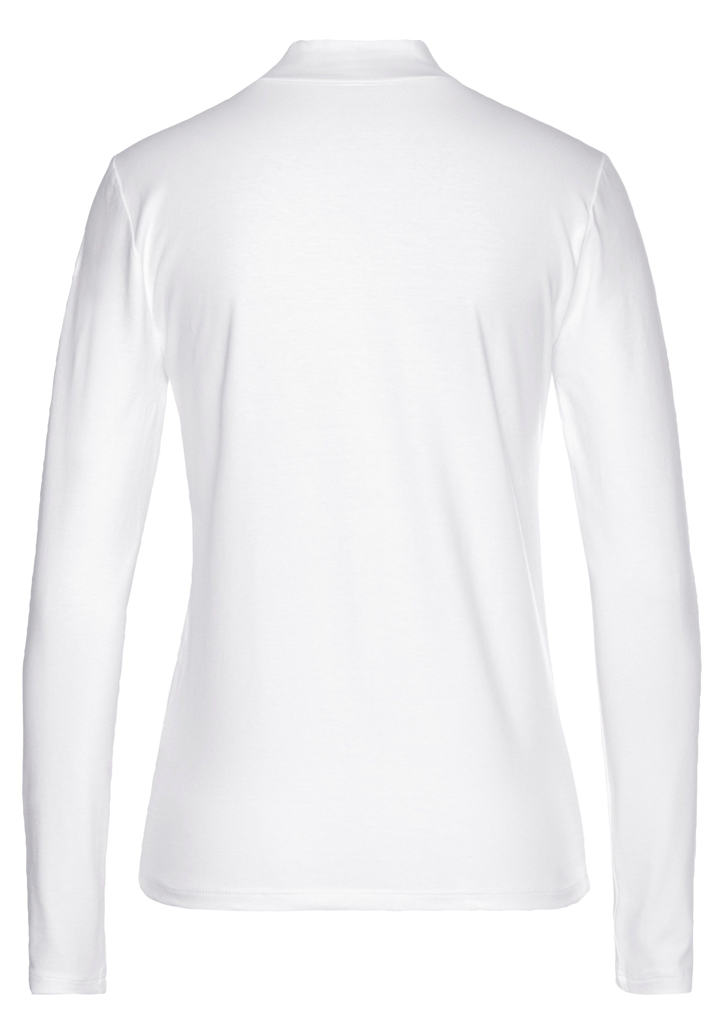 Lascana Shirt met staande kraag