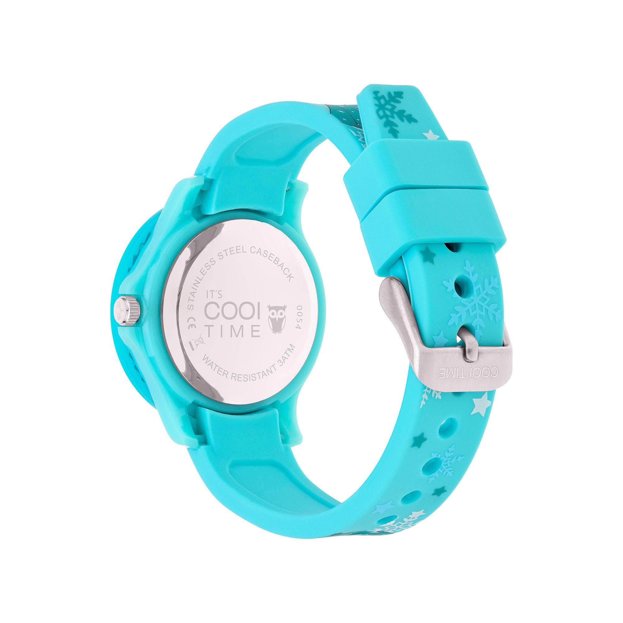 COOL TIME Kwartshorloge The Cool Ice Princess Horloge, siliconen armband, kinderhorloge, meisje, analoog