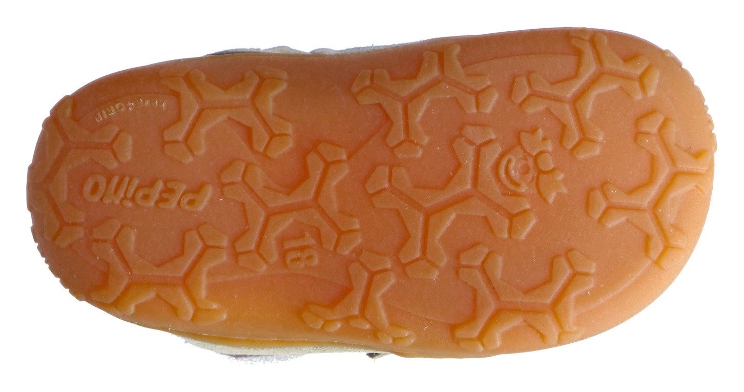 PEPINO by RICOSTA Babyschoentjes Ebi WMS: gemiddeld , klittenbandschoen, leren binnenzool, maat sjabloon te downloaden
