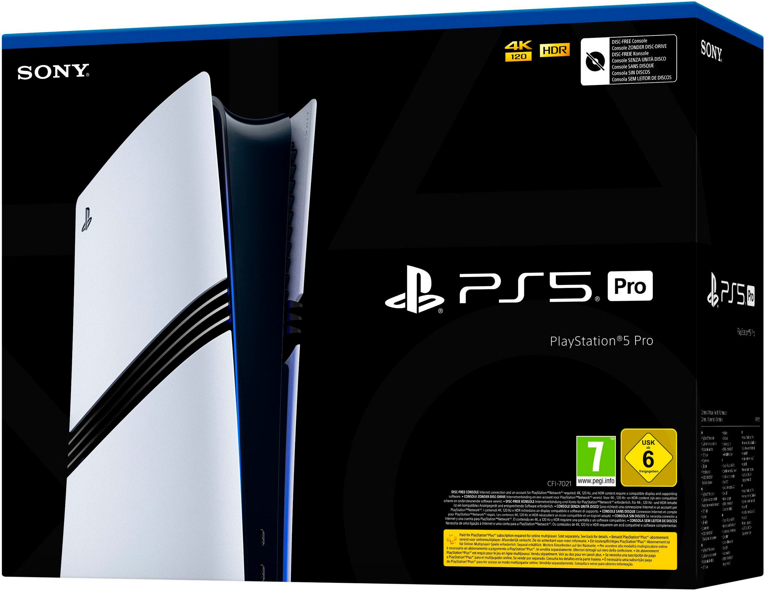 PlayStation 5 Console PlayStation 5 Pro console incl. diskstation