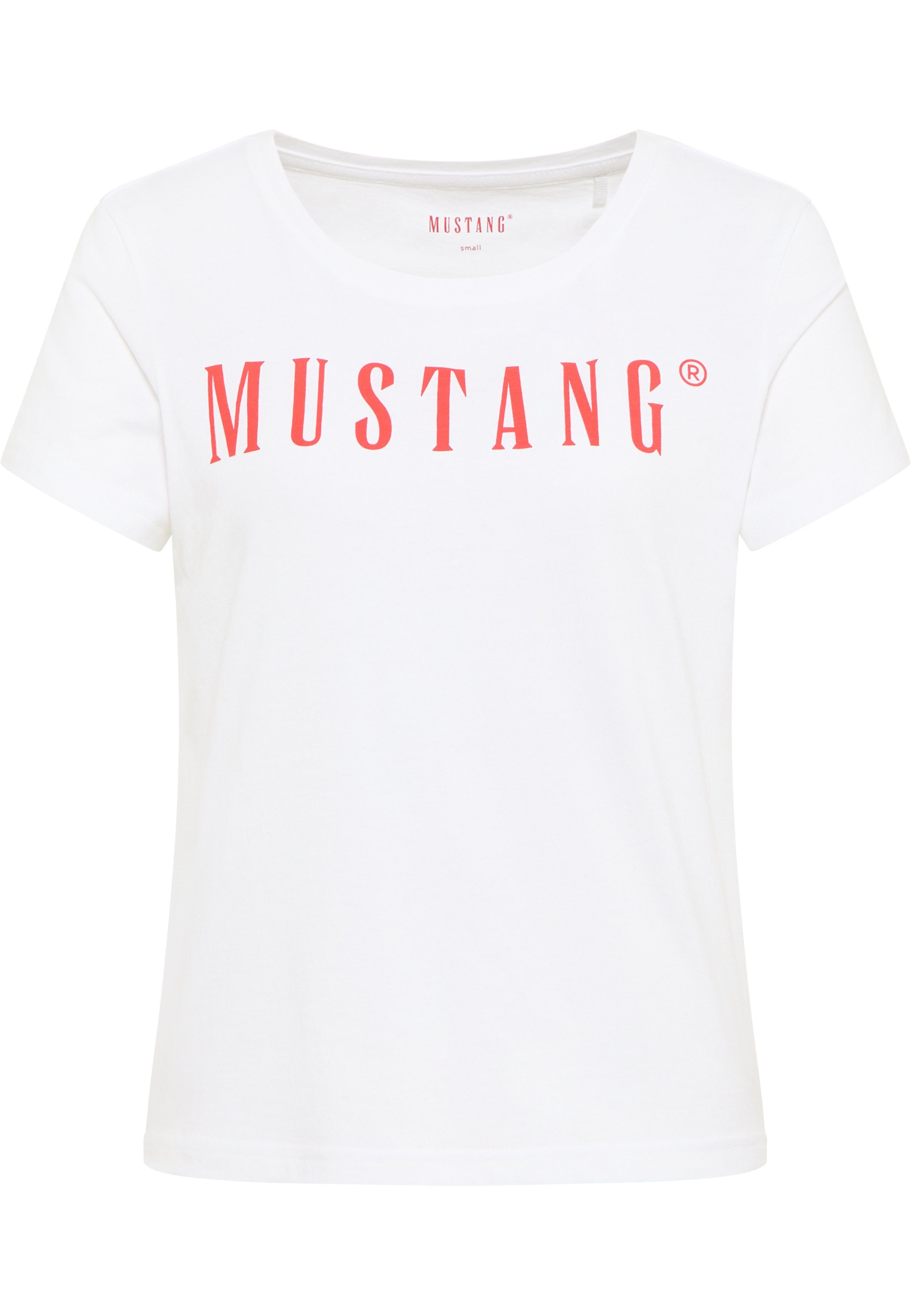 MUSTANG Shirt met ronde hals Alma