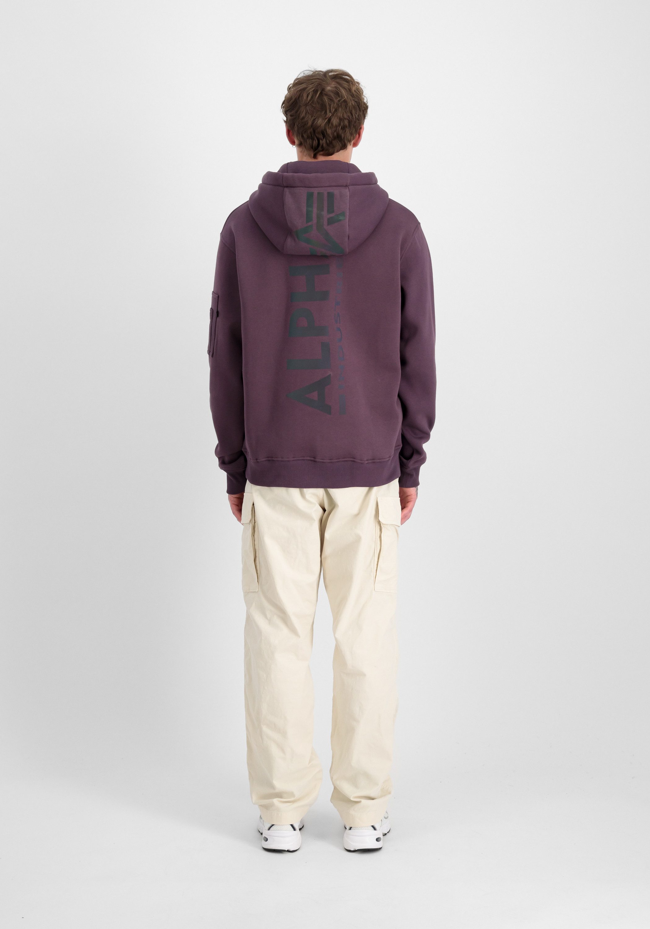 Alpha Industries Hoodie Alpha Industries Men - Hoodies BP Hoodie Rainbow Refl. Print