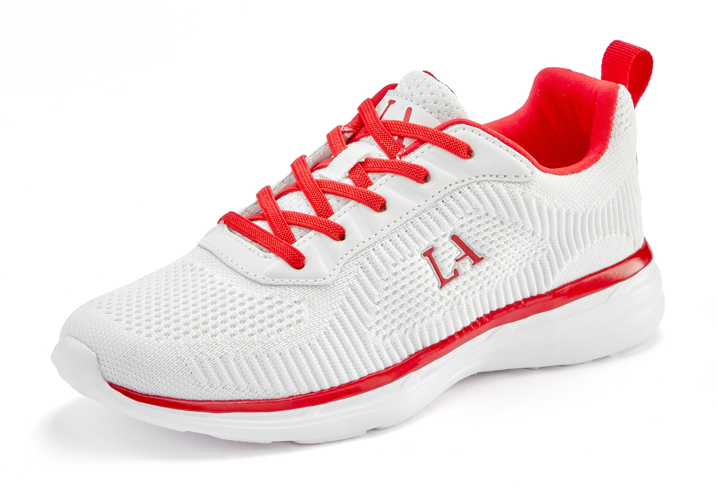 Lascana Sneakers Vrijetijdsschoen, lage schoen in sportieve look VEGAN