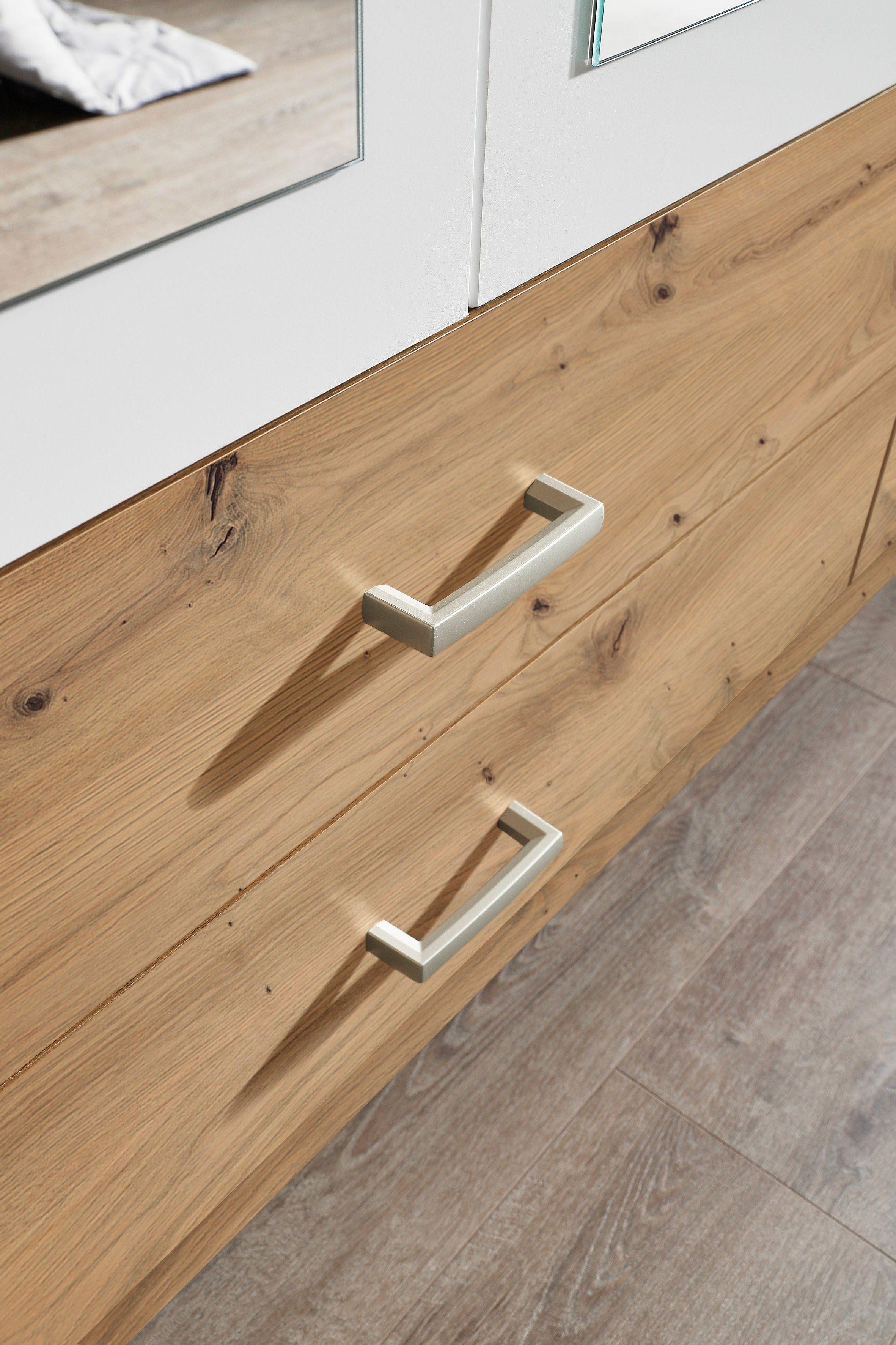 rauch Kledingkast Kast Garderobe Wasmand GAMMA in 3 Breedtes veel opbergruimte met 6 lades, met spiegel topseller made in germany