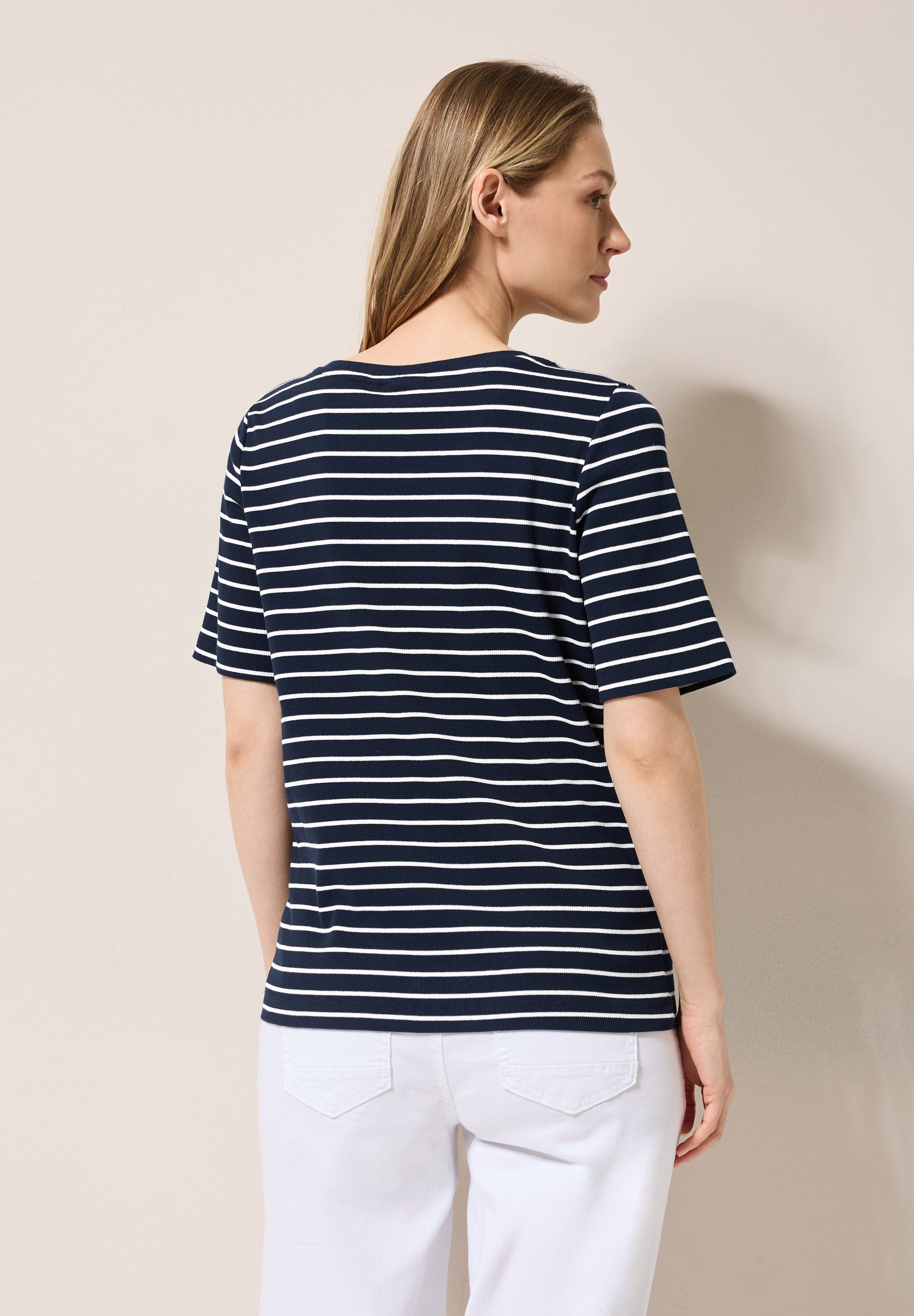 Cecil T-shirt met streepmotief