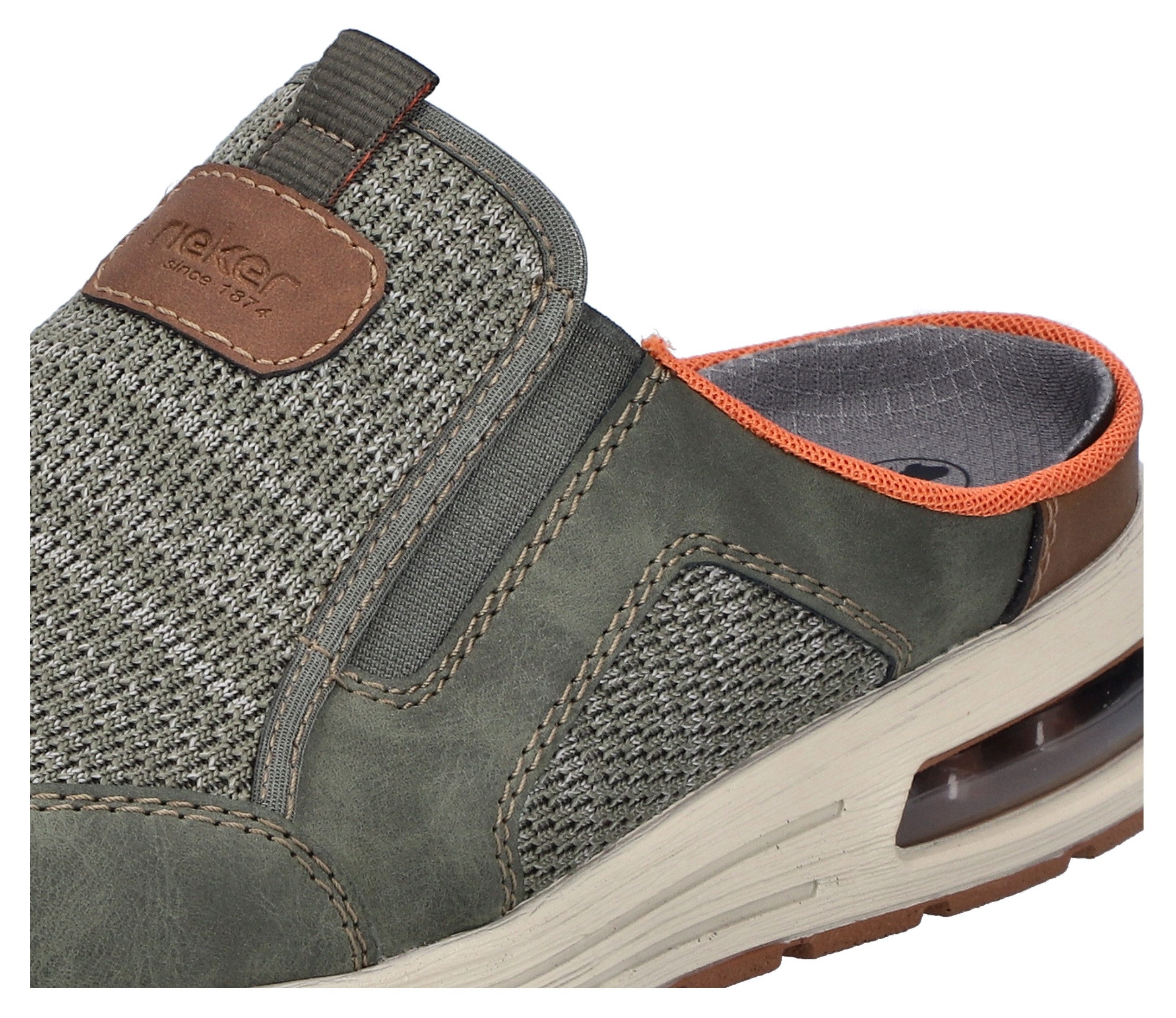 Rieker Clogs , zomer schoen, strand schoen, huisschoen met zij-elastische inzetten