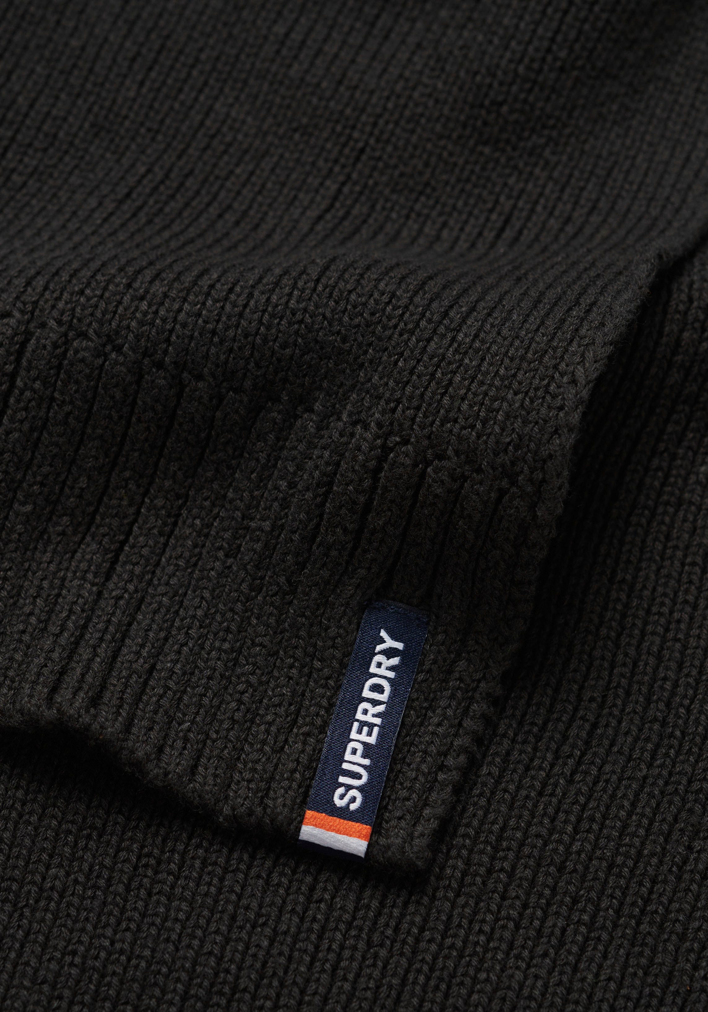 Superdry Gebreide sjaal ESSENTIAL LOGO KNITTED SCARF